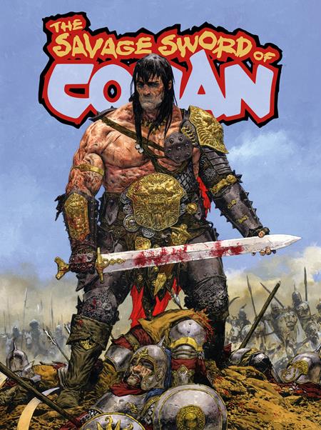 SAVAGE SWORD OF CONAN #12 CVR C ADRIAN SMITH FOIL VAR (MR)