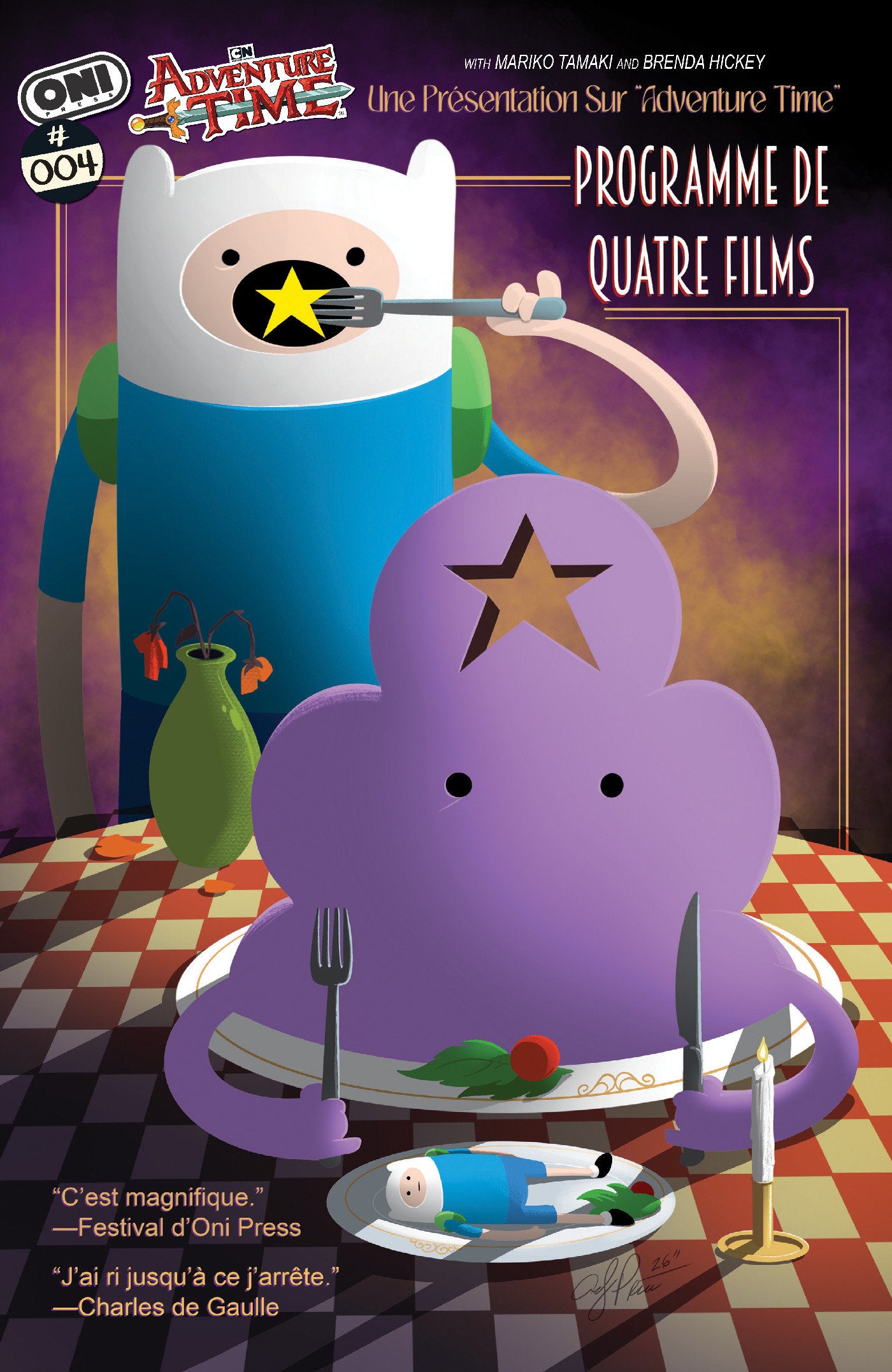 ADVENTURE TIME QUADRUPLE FEATURE #4 CVR C INC 1:10 ANDY PRICE VAR