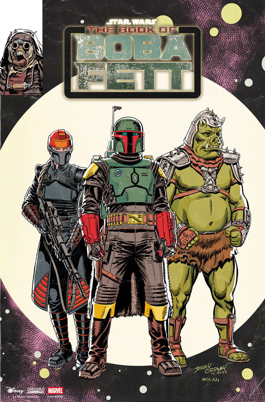 STAR WARS: THE BOOK OF BOBA FETT #1 JERRY ORDWAY VARIANT 1:25