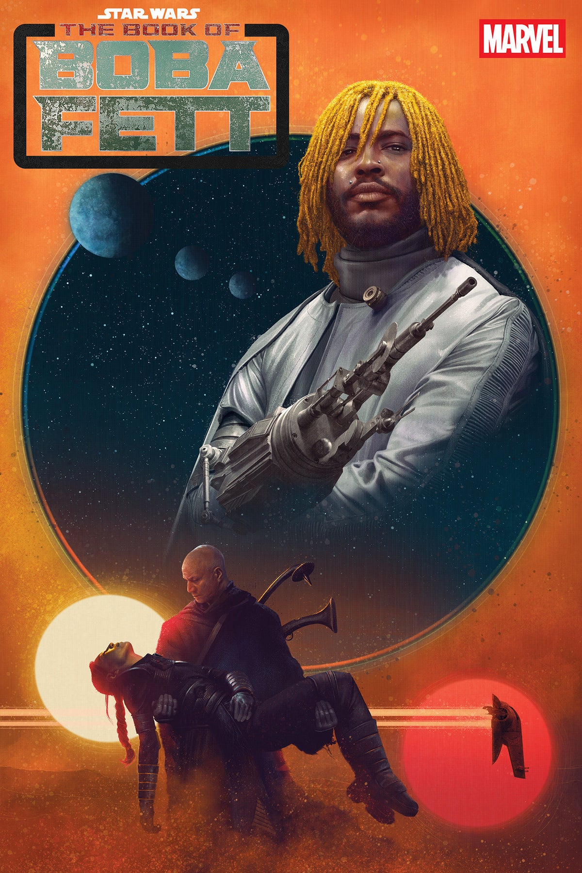 STAR WARS: THE BOOK OF BOBA FETT #4 RAHZZAH VARIANT 1:25