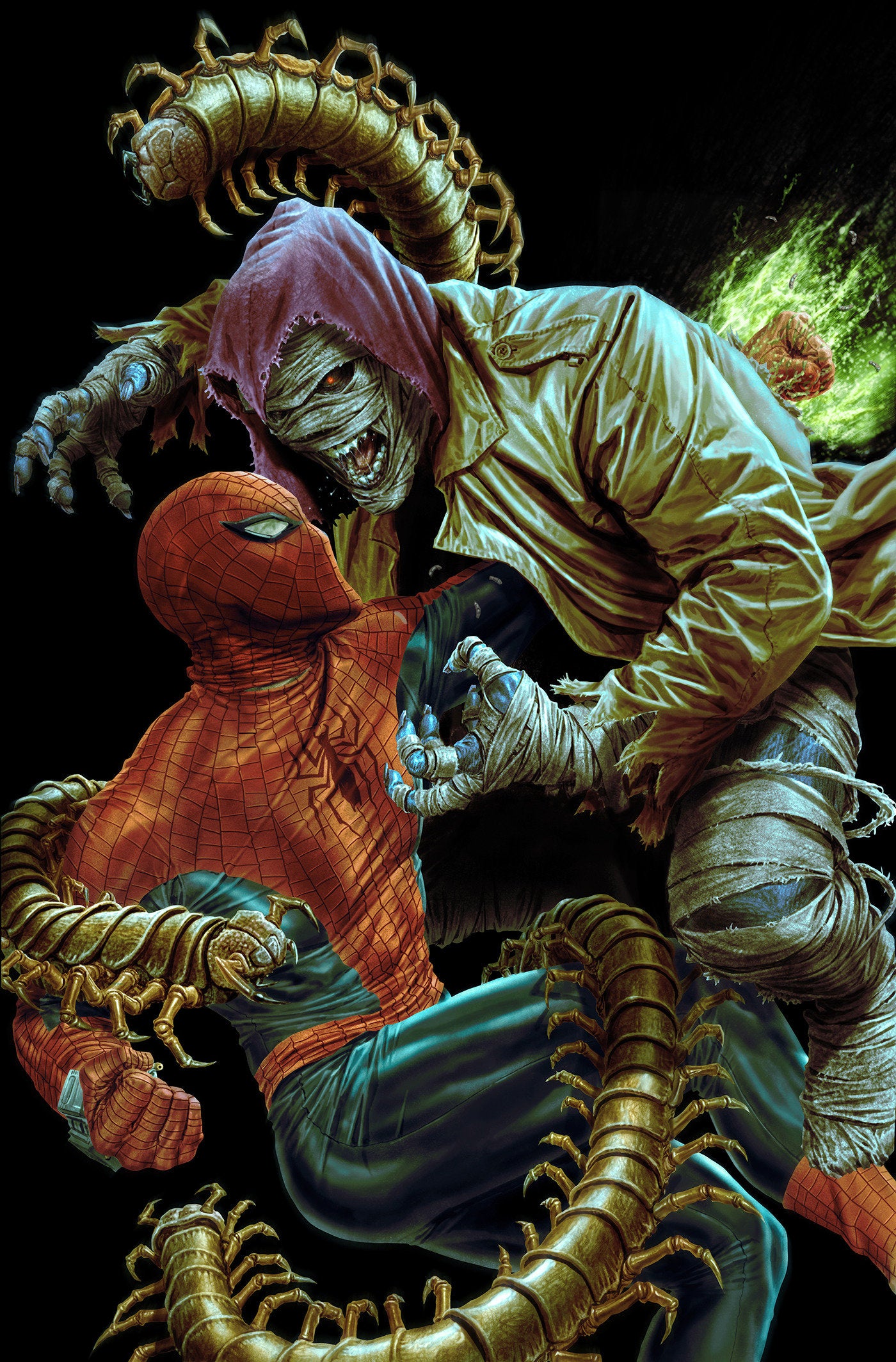 AMAZING SPIDER-MAN #33 LEE BERMEJO AMAZING VISIONS VIRGIN VARIANT 1:100