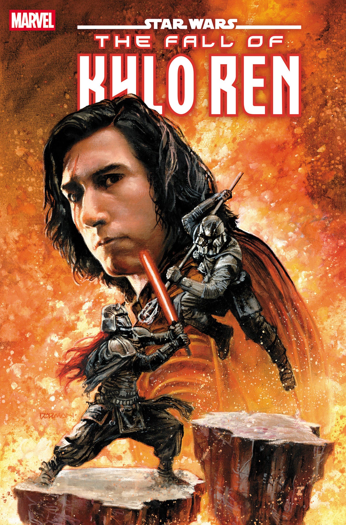 STAR WARS: THE FALL OF KYLO REN #4 DAVE DORMAN 1:25 VARIANT