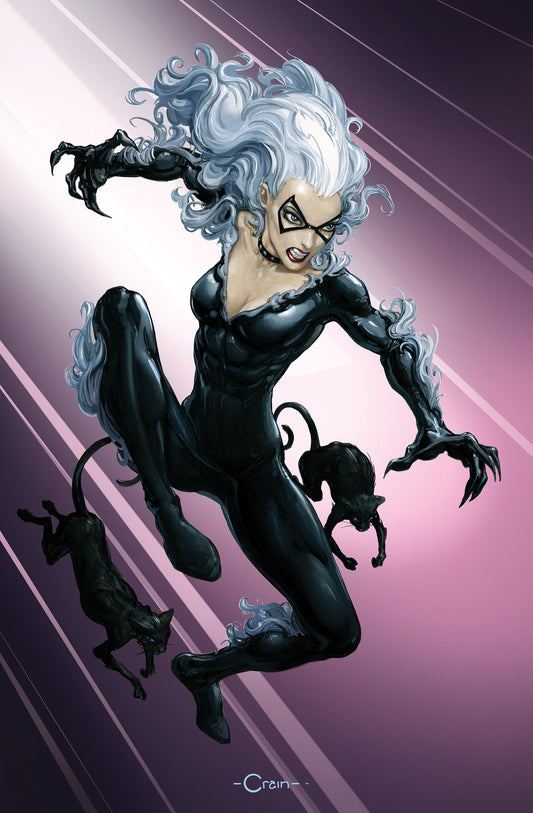 BLACK CAT #6 CLAYTON CRAIN VIRGIN VARIANT 1:50