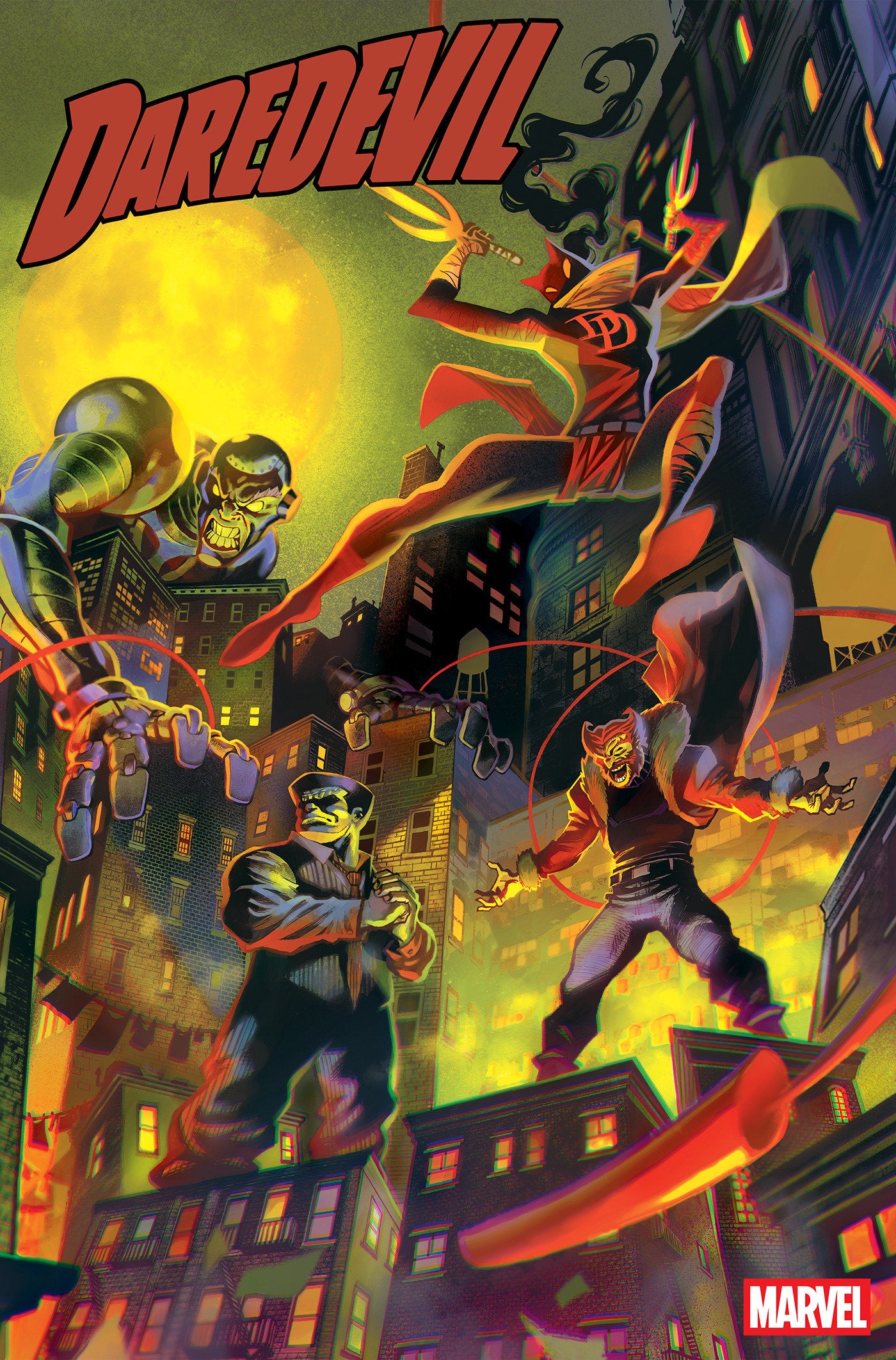 DAREDEVIL #7 FLAVIANO 2-PART CONNECTING VARIANT