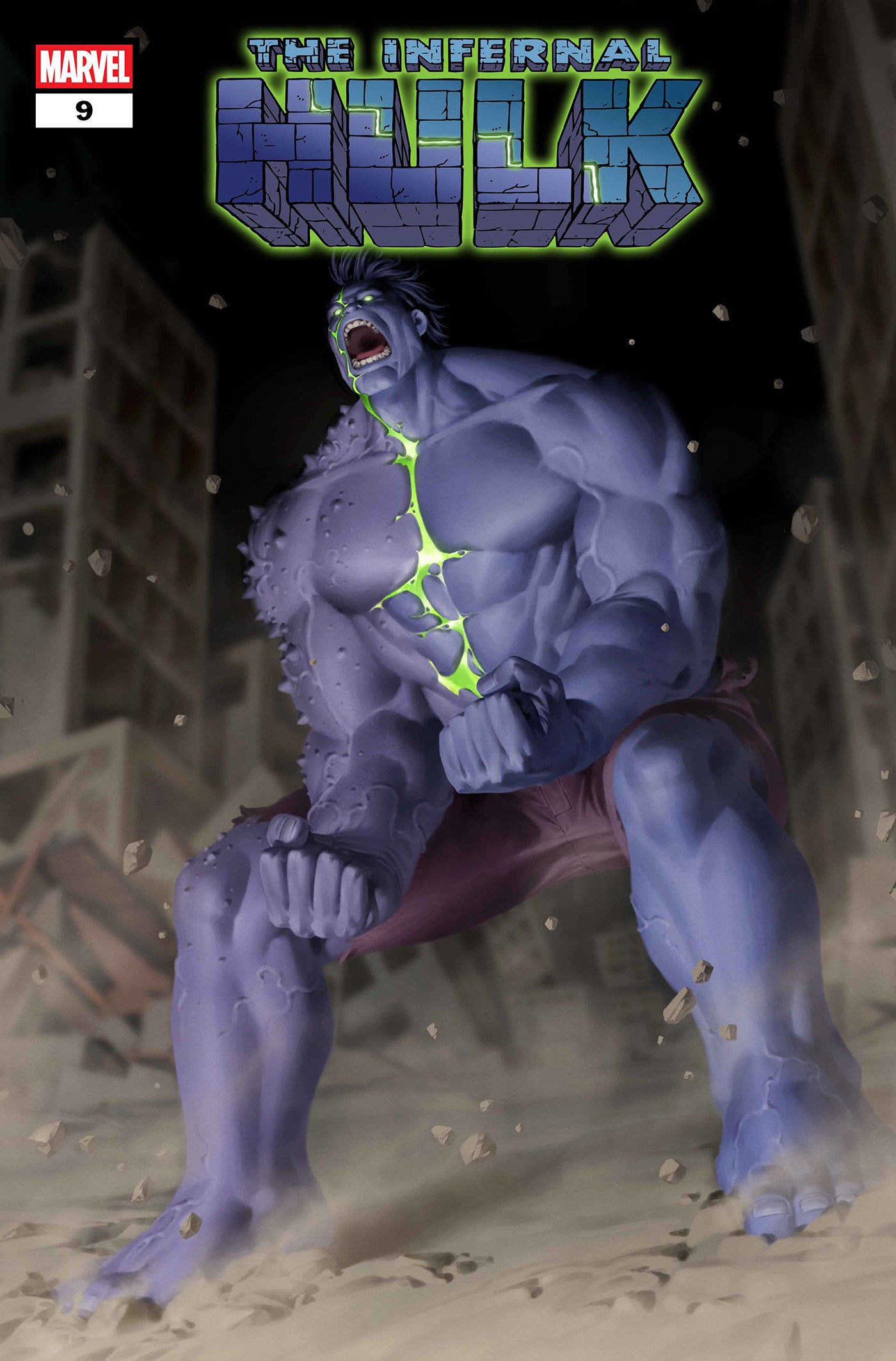 INFERNAL HULK #9 JUNGGEUN YOON VARIANT 1:50