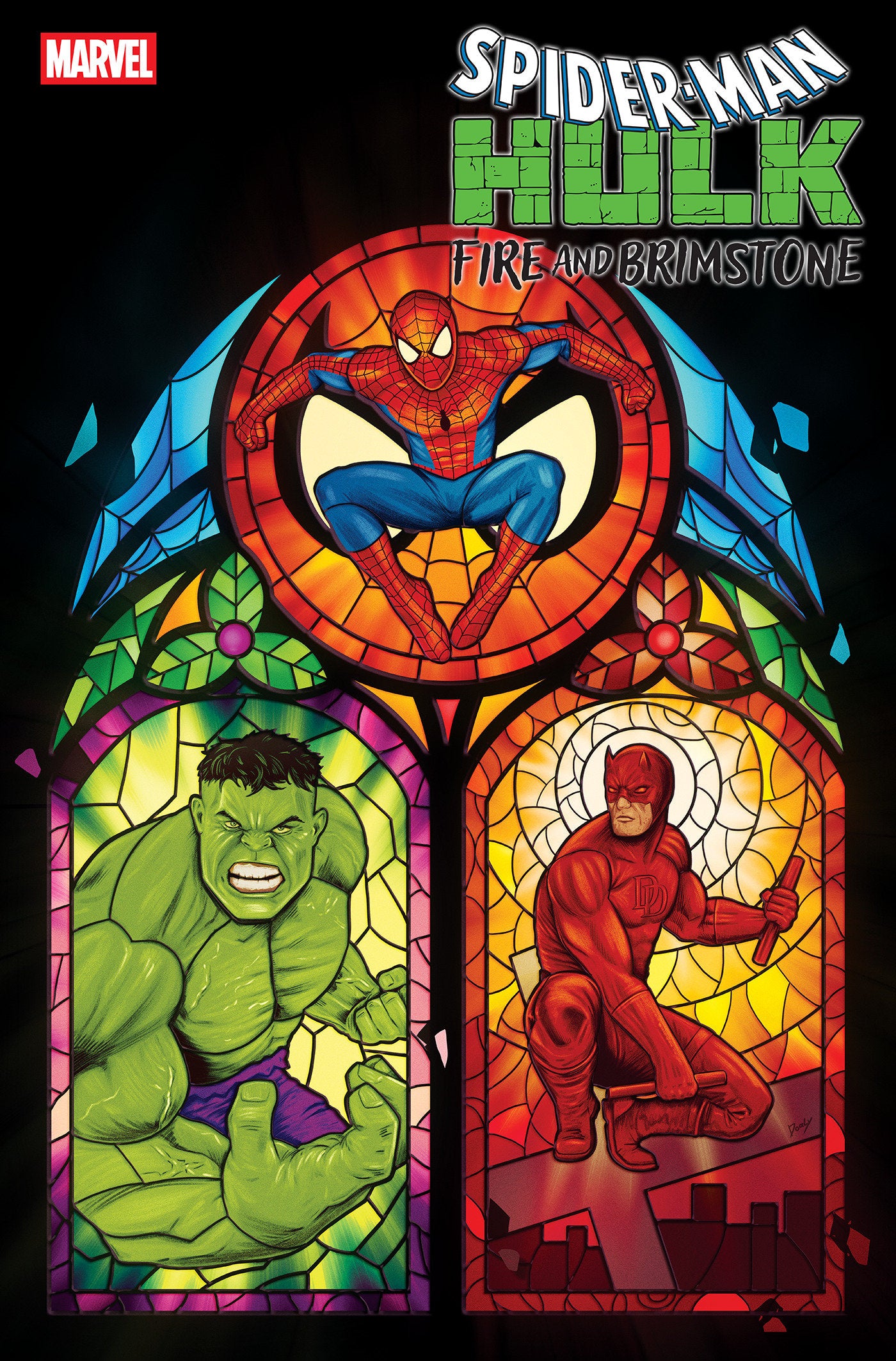 SPIDER-MAN/HULK: FIRE AND BRIMSTONE #2 DOALY VARIANT 1:25