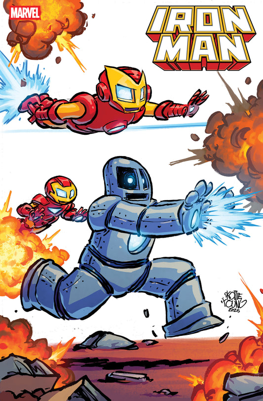 IRON MAN #1 SKOTTIE YOUNG 4-PART CONNECTING VARIANT