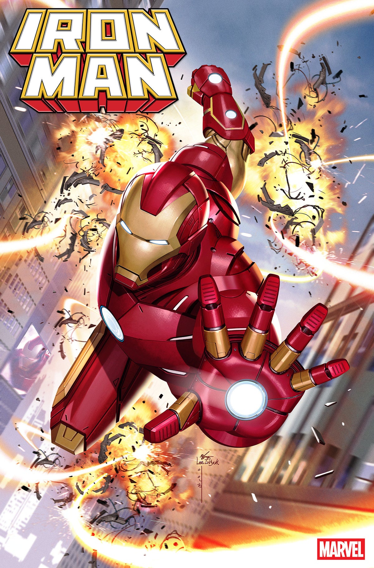 IRON MAN #10 INHYUK LEE VARIANT 1:25