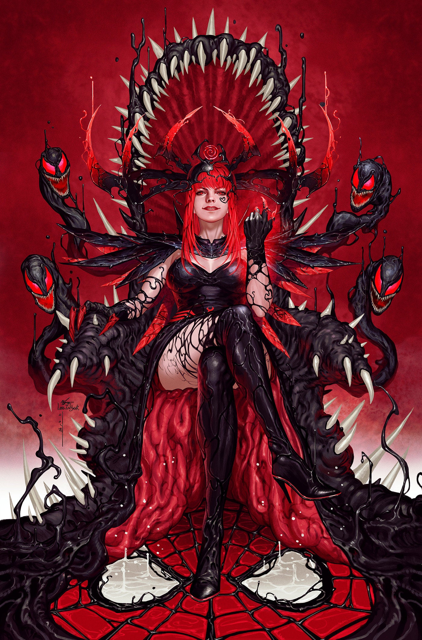 QUEEN IN BLACK #3 INHYUK LEE VIRGIN VARIANT [QIB] 1:100