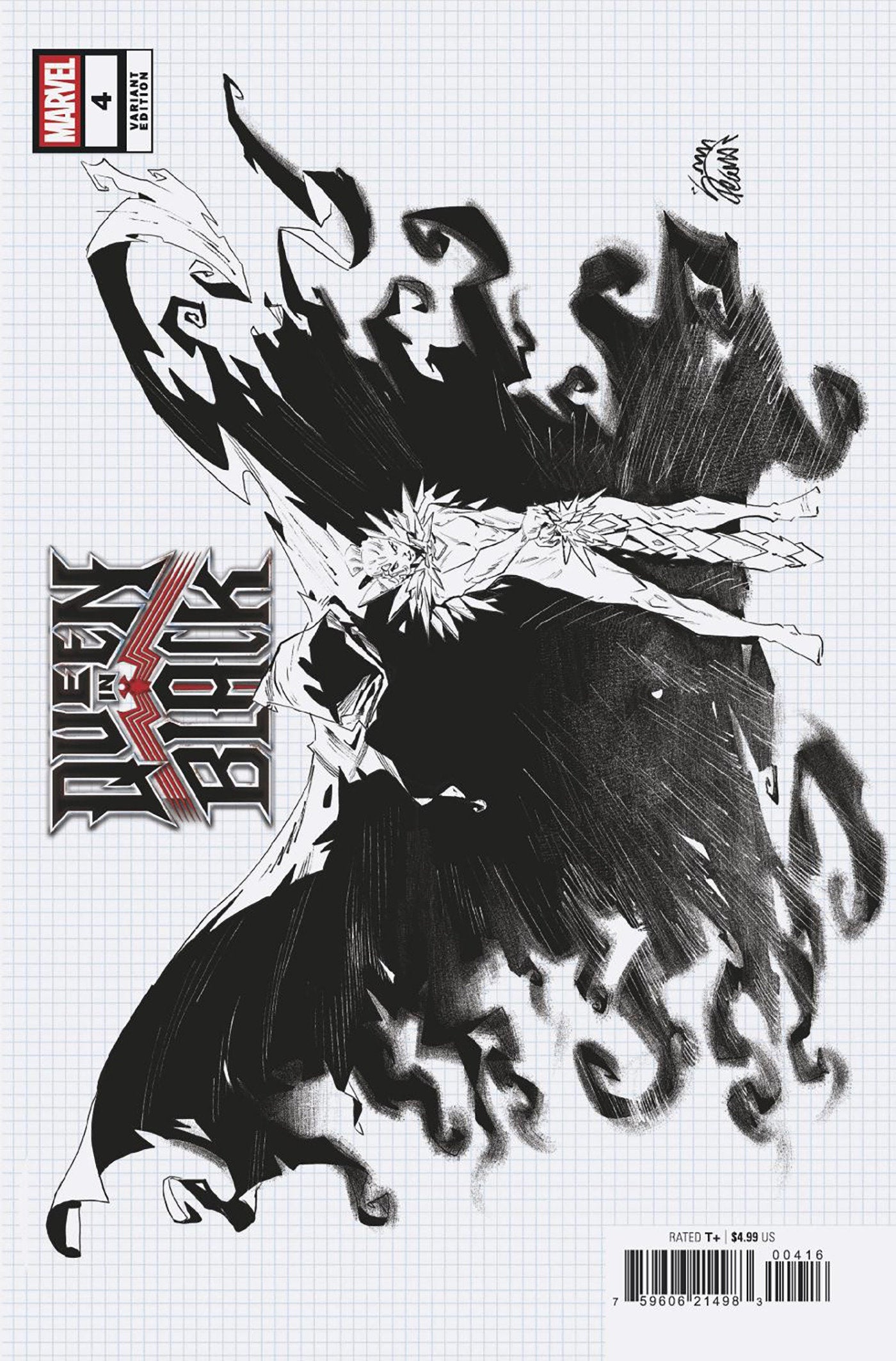 QUEEN IN BLACK #4 RYAN STEGMAN DESIGN VARIANT [QIB] 1:10