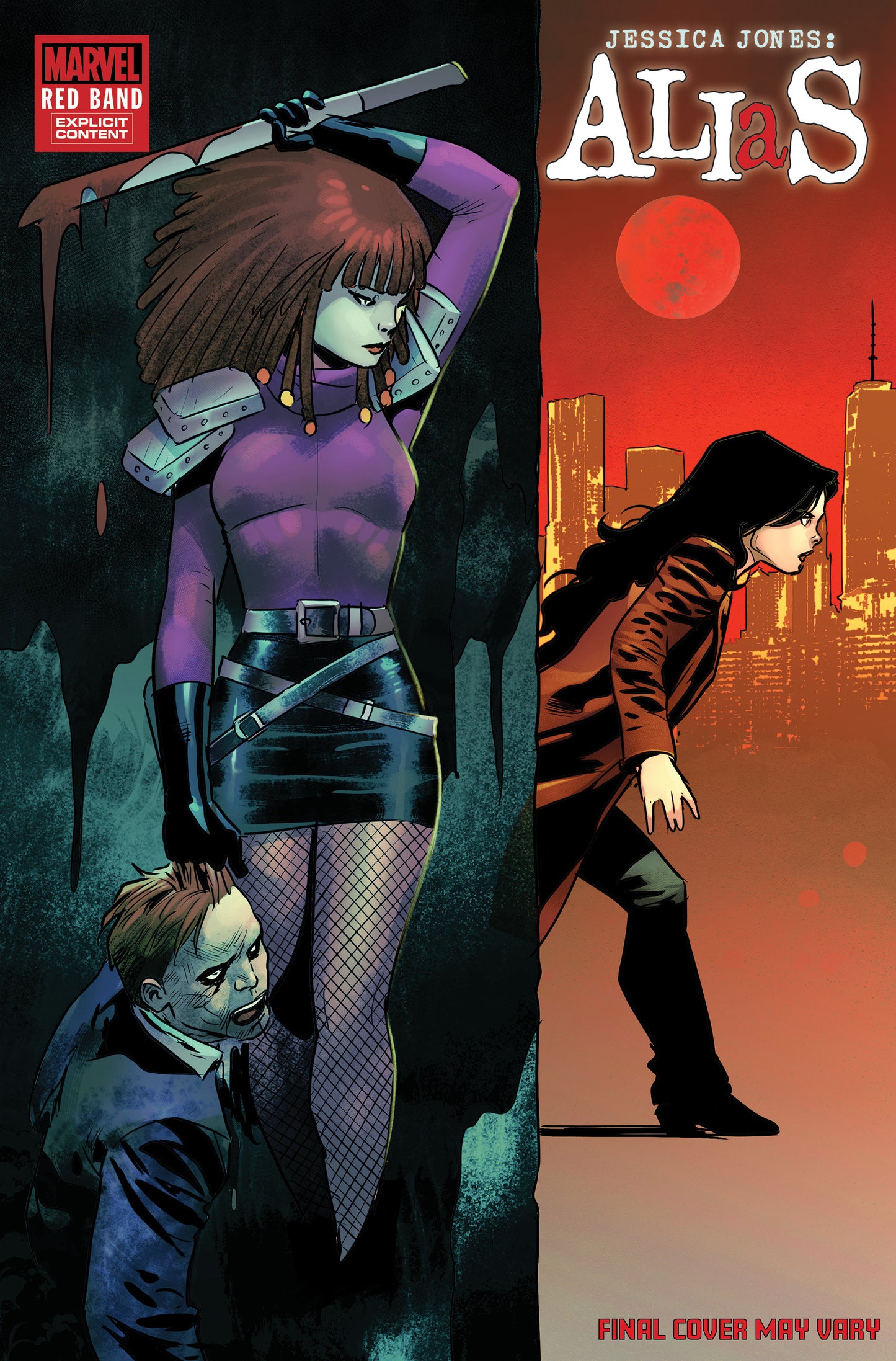 ALIAS: RED BAND #2 JAN BAZALDUA VARIANT [POLYBAGGED] 1:25