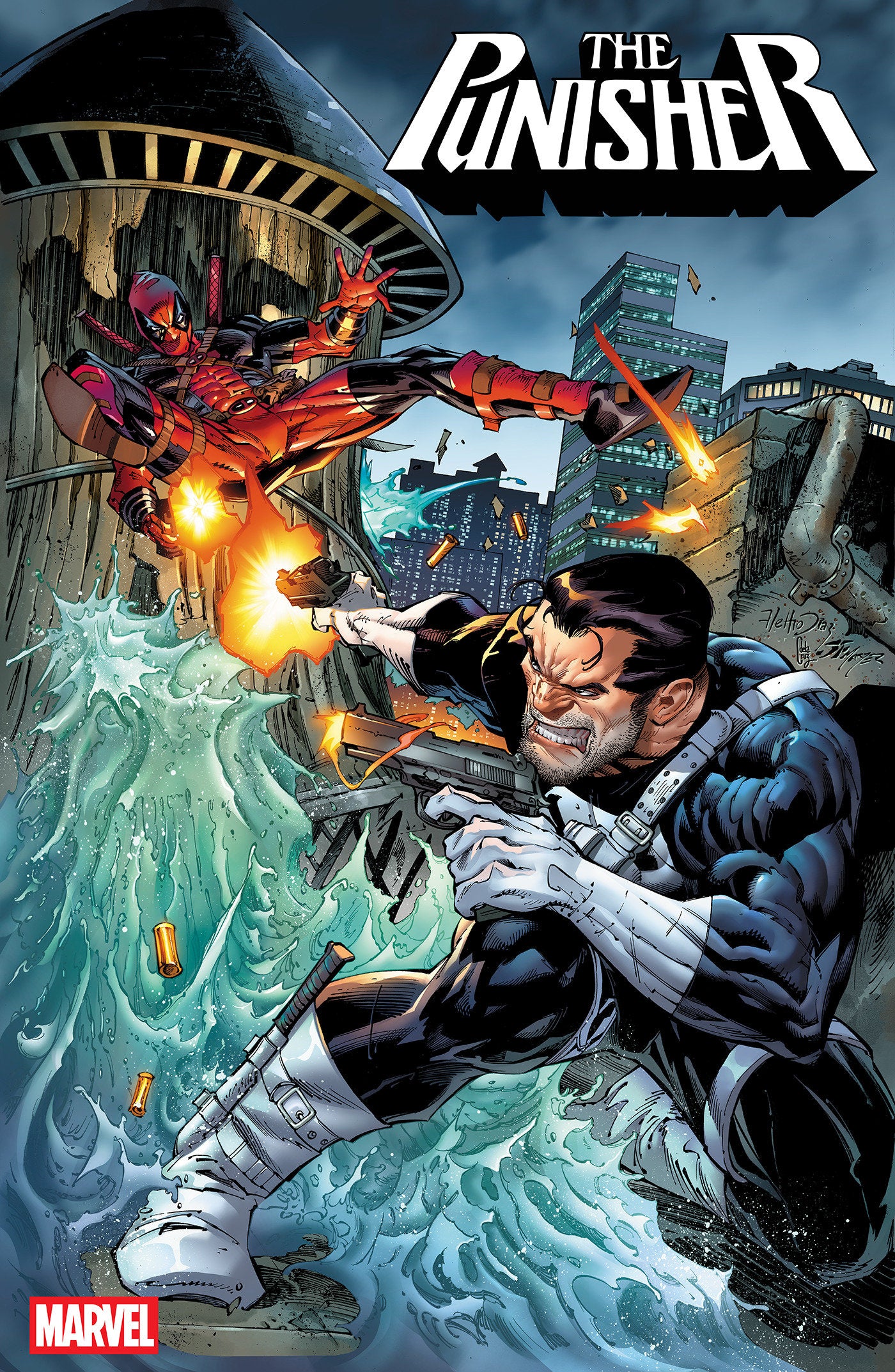 PUNISHER #8 NETHO DIAZ VARIANT [BG] 1:25