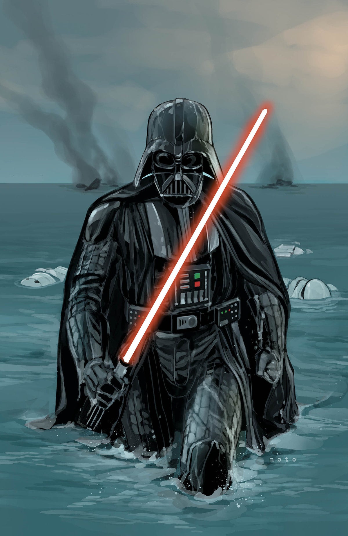 STAR WARS: ROGUE ONE - DARTH VADER #1 PHIL NOTO VIRGIN VARIANT 1:50