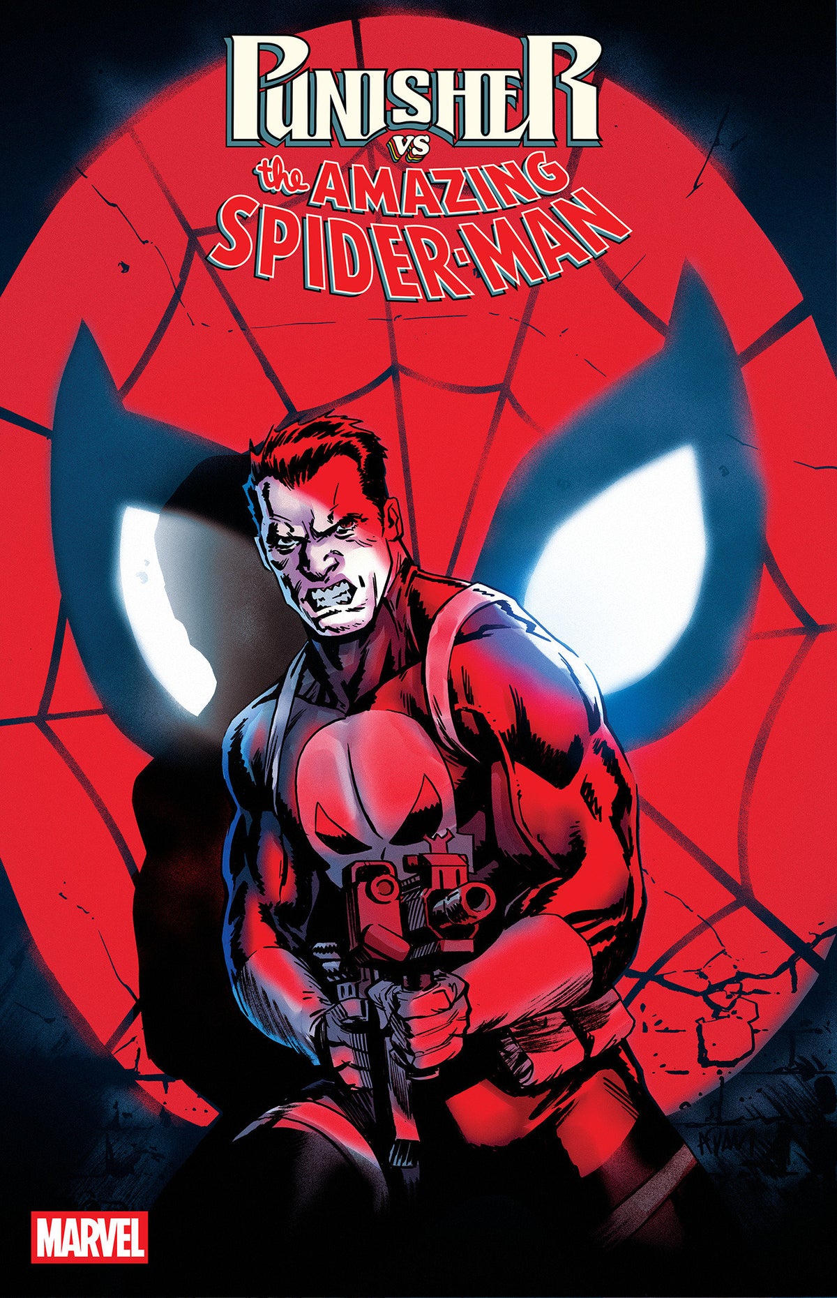 PUNISHER VS. SPIDER-MAN #4 ADAM GORHAM VARIANT 1:25