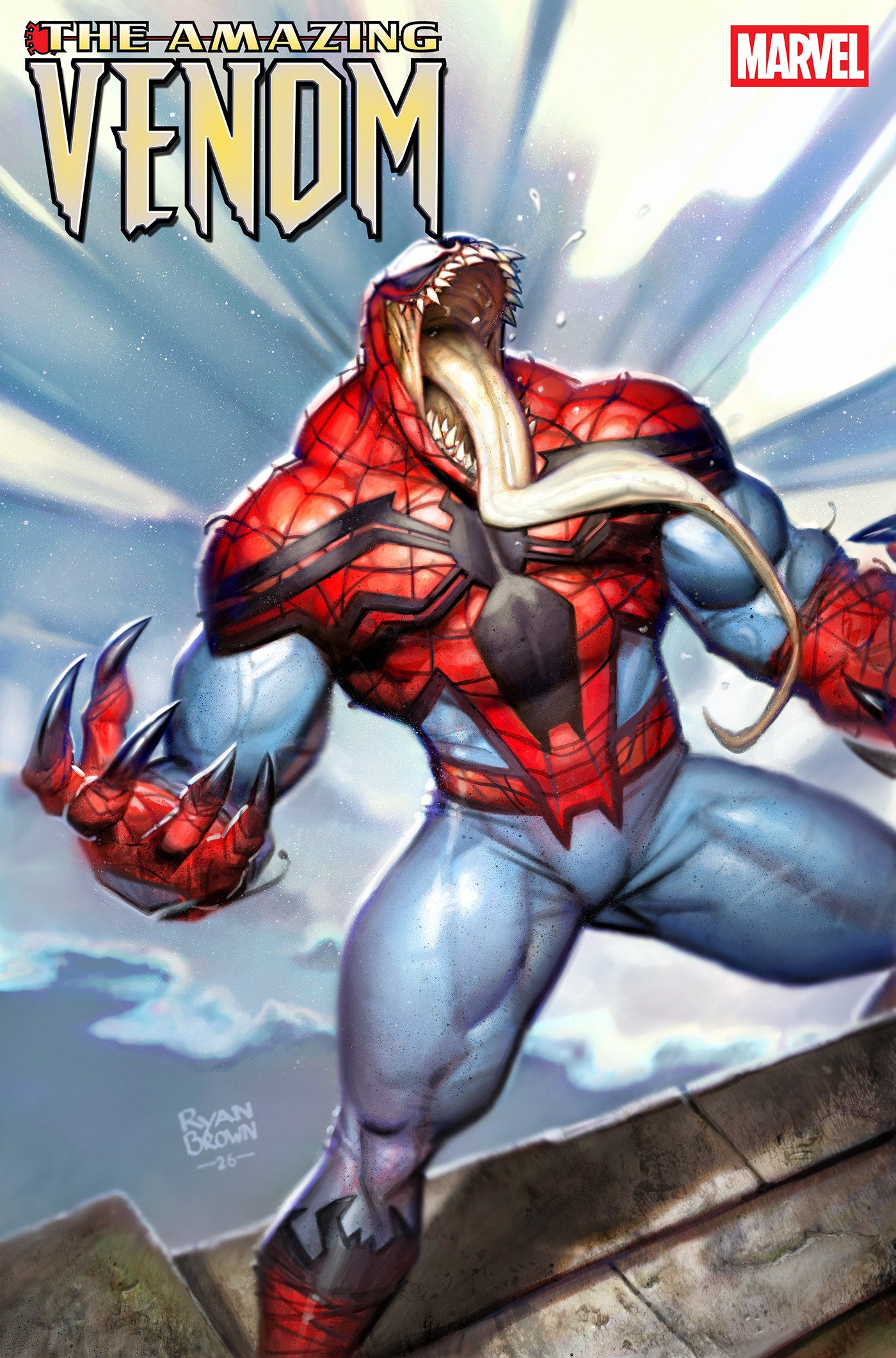 THE AMAZING VENOM #1 RYAN BROWNE VARIANT