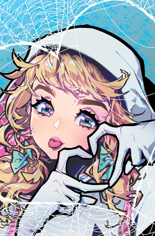 AMAZING SPIDER-MAN: SPIDER-VERSITY #1 ROSE BESCH VIRGIN VARIANT 1:100