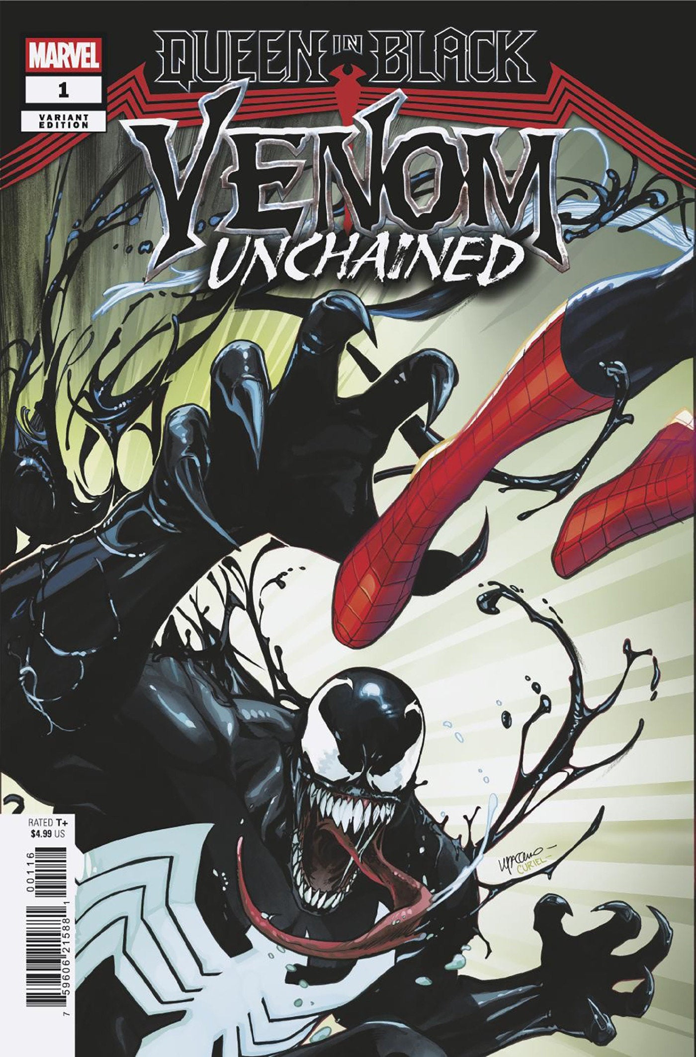 QUEEN IN BLACK: VENOM UNCHAINED #1 EMA LUPPACHINO VARIANT [QIB] 1:25