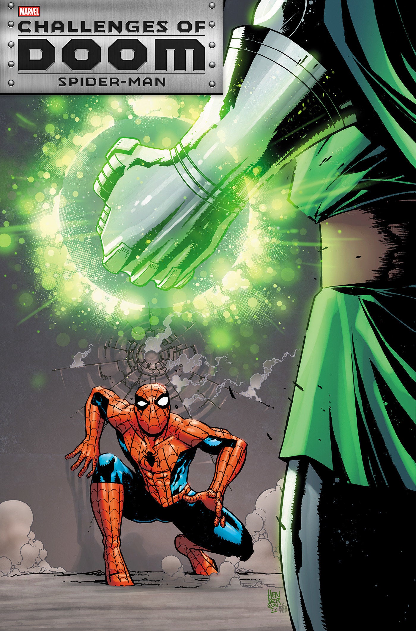 CHALLENGES OF DOOM: SPIDER-MAN #1 MIKE HENDERSON VARIANT 1:25