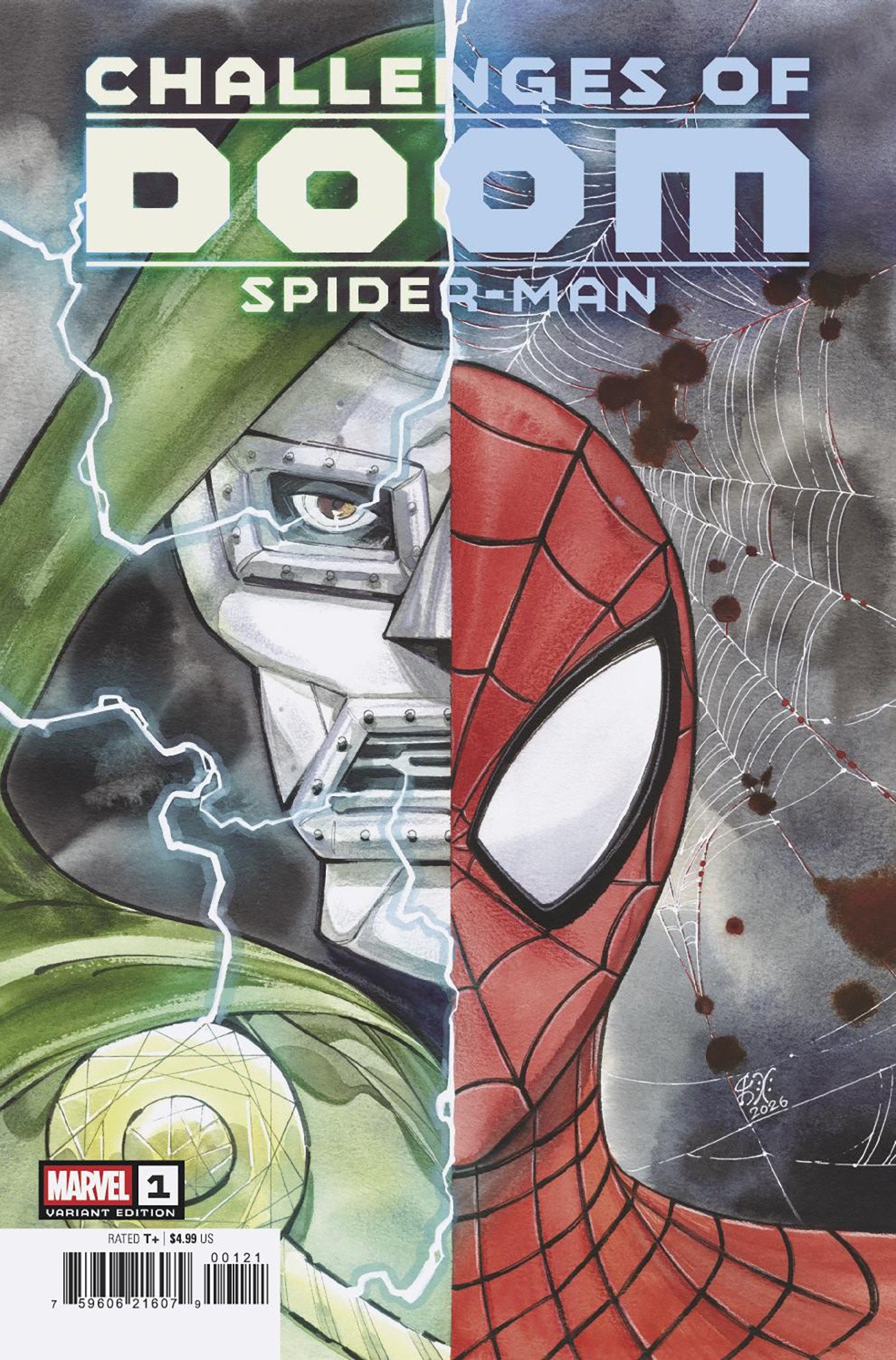 CHALLENGES OF DOOM: SPIDER-MAN #1 PEACH MOMOKO VARIANT