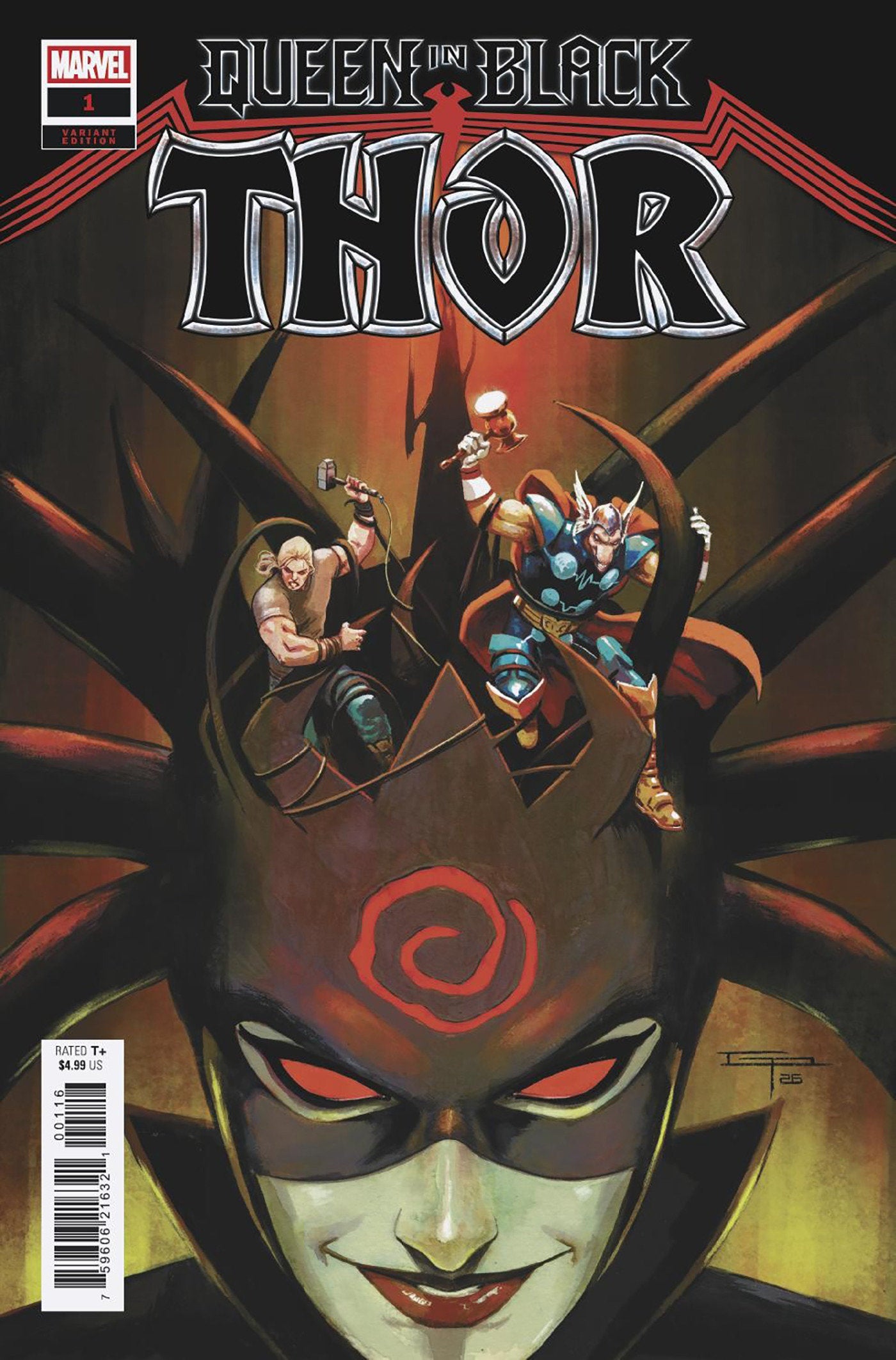 QUEEN IN BLACK: THOR #1 GERMAN PERALTA VARIANT [QIB] 1:25