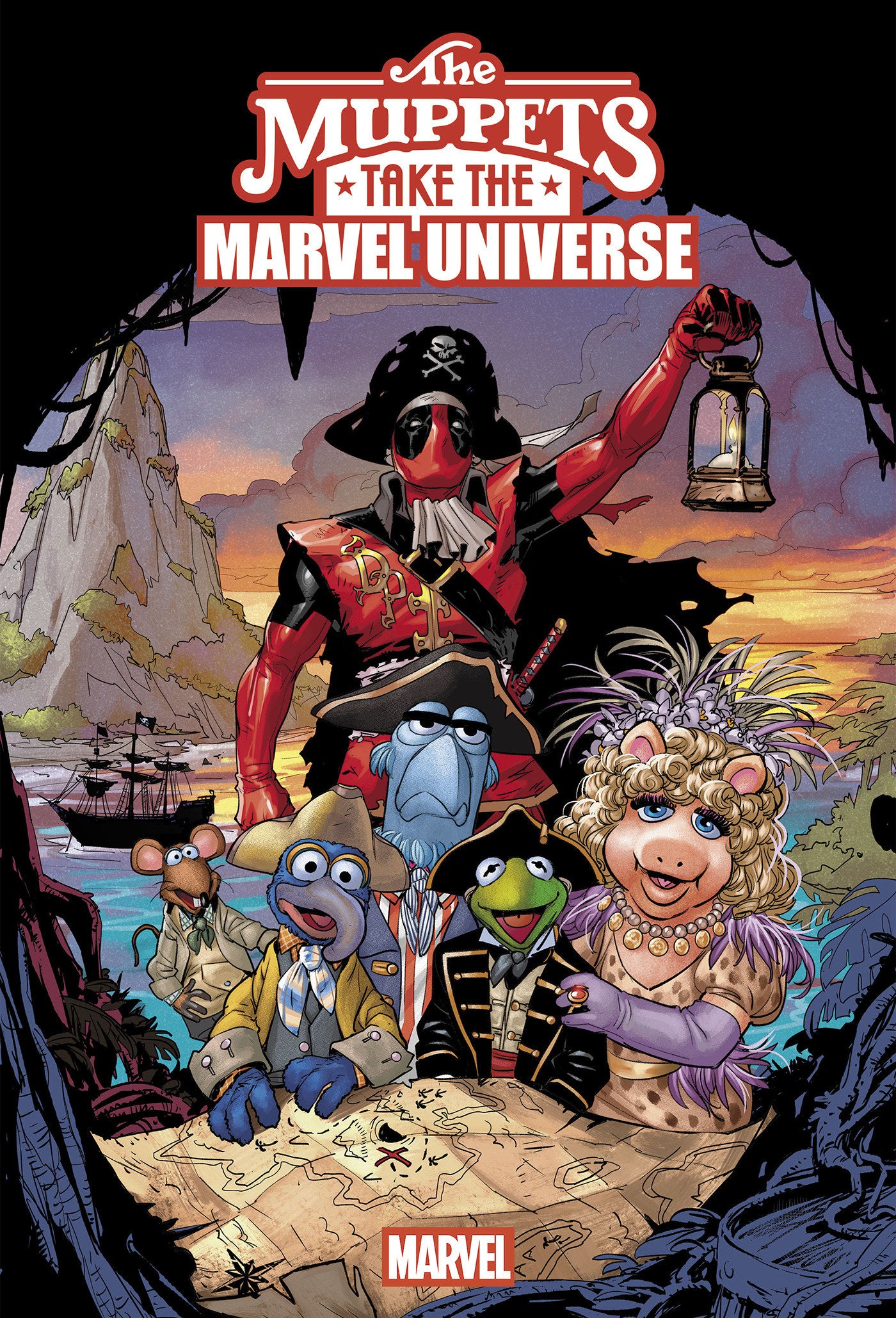 MUPPETS TAKE THE MARVEL UNIVERSE #1 MATTEO LOLLI MUPPET TREASURE ISLAND 30TH ANNIVERSARY VARIANT