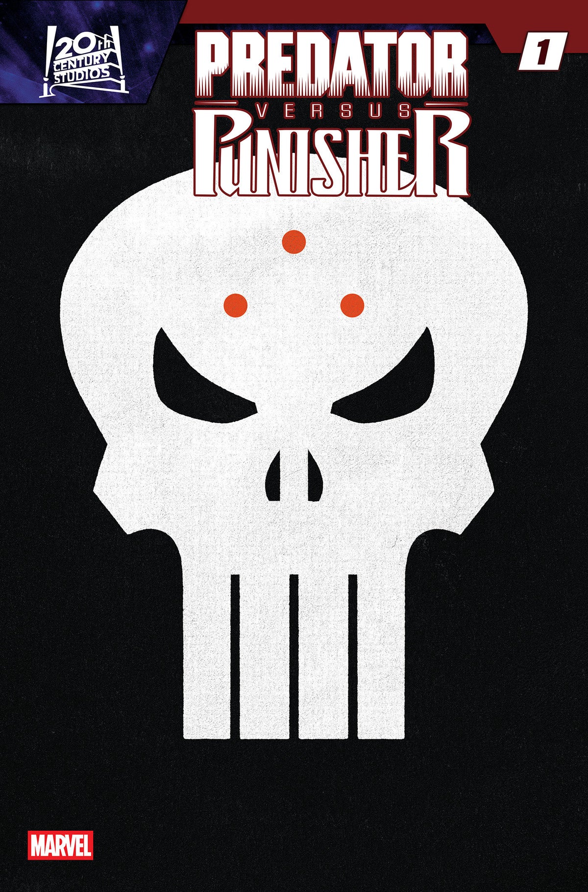 PREDATOR VS. PUNISHER #1 COVER E TEASER LOGO VARIANT