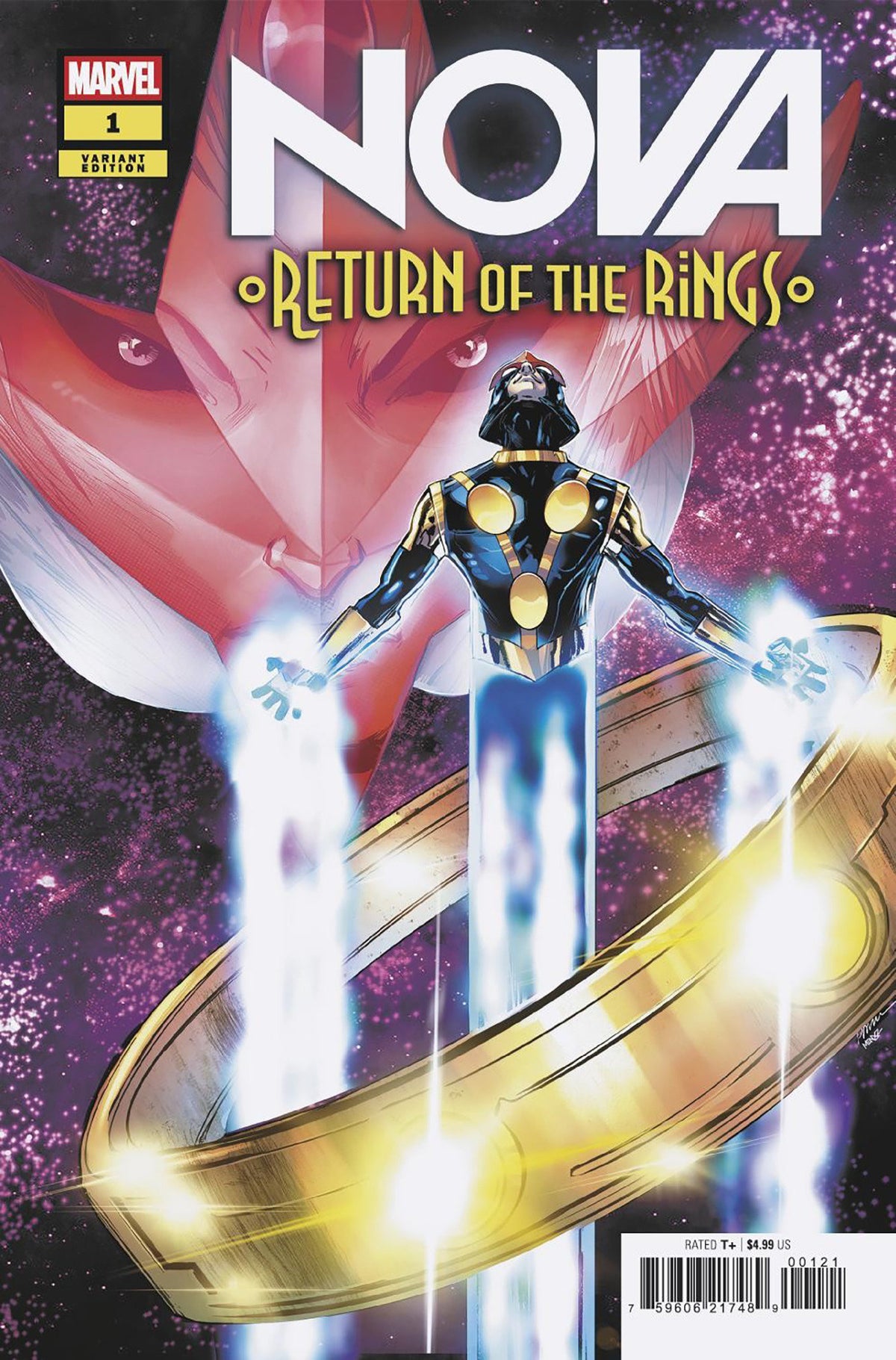 NOVA: RETURN OF THE RINGS #1 PHIL JIMENEZ VARIANT