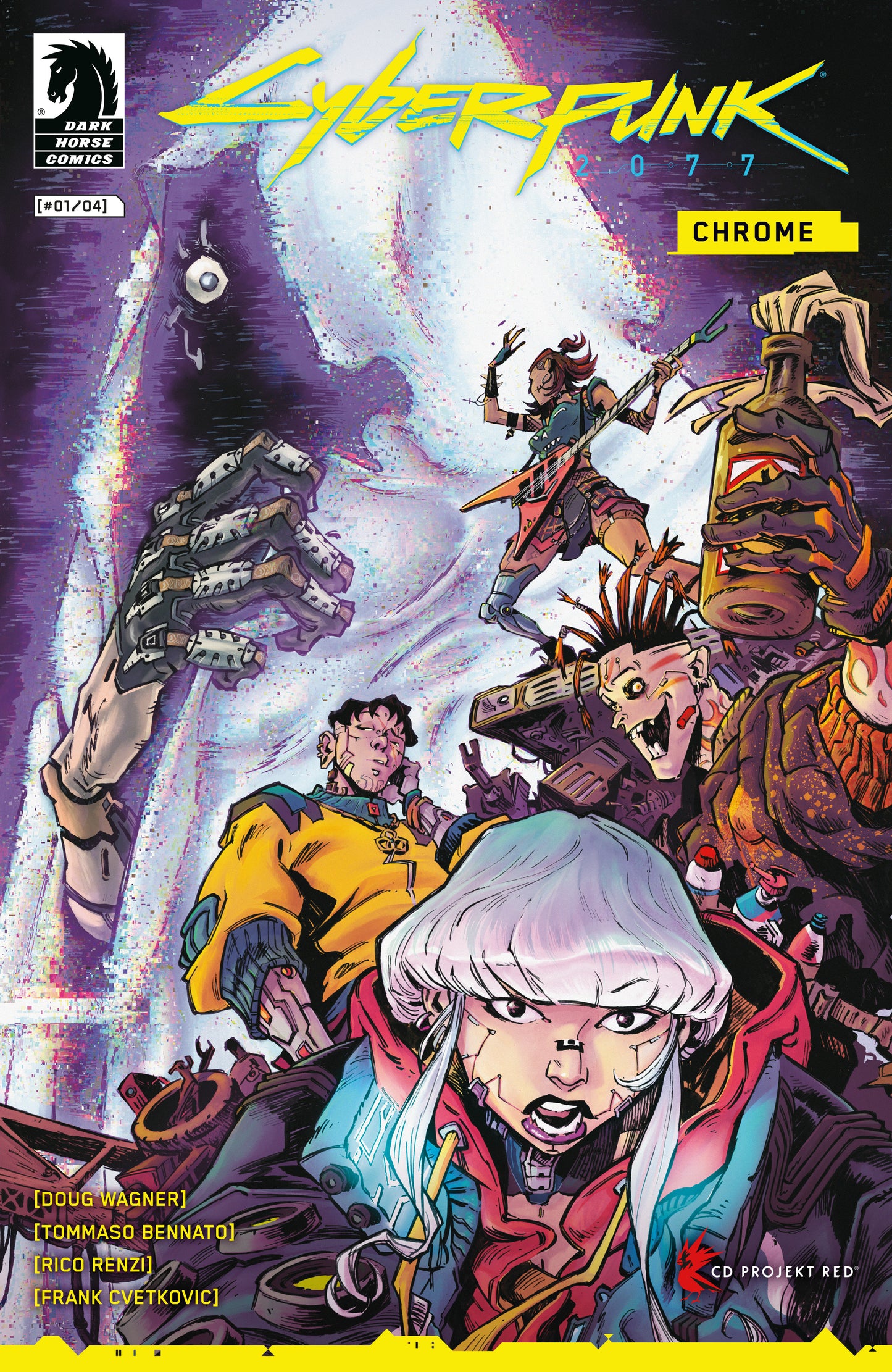 Cyberpunk 2077: Chrome #1 (CVR A) (Tommaso Bennato)