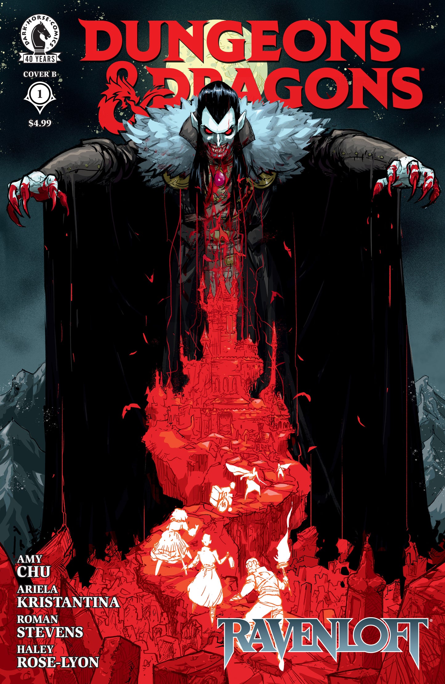 Dungeons & Dragons: Ravenloft #1 CVR B (1:20) (Riley Rossmo)