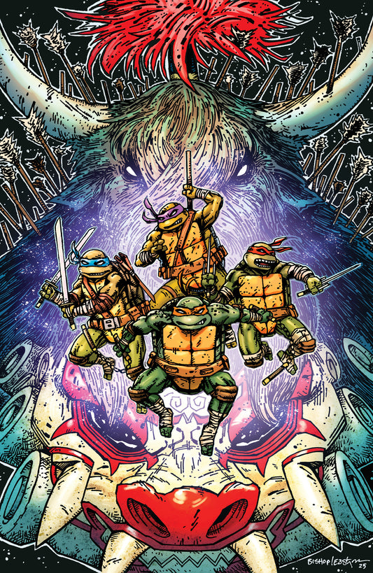 Teenage Mutant Ninja Turtles #13 Variant RI 1:25 (Eastman & Bishop Full Art)
