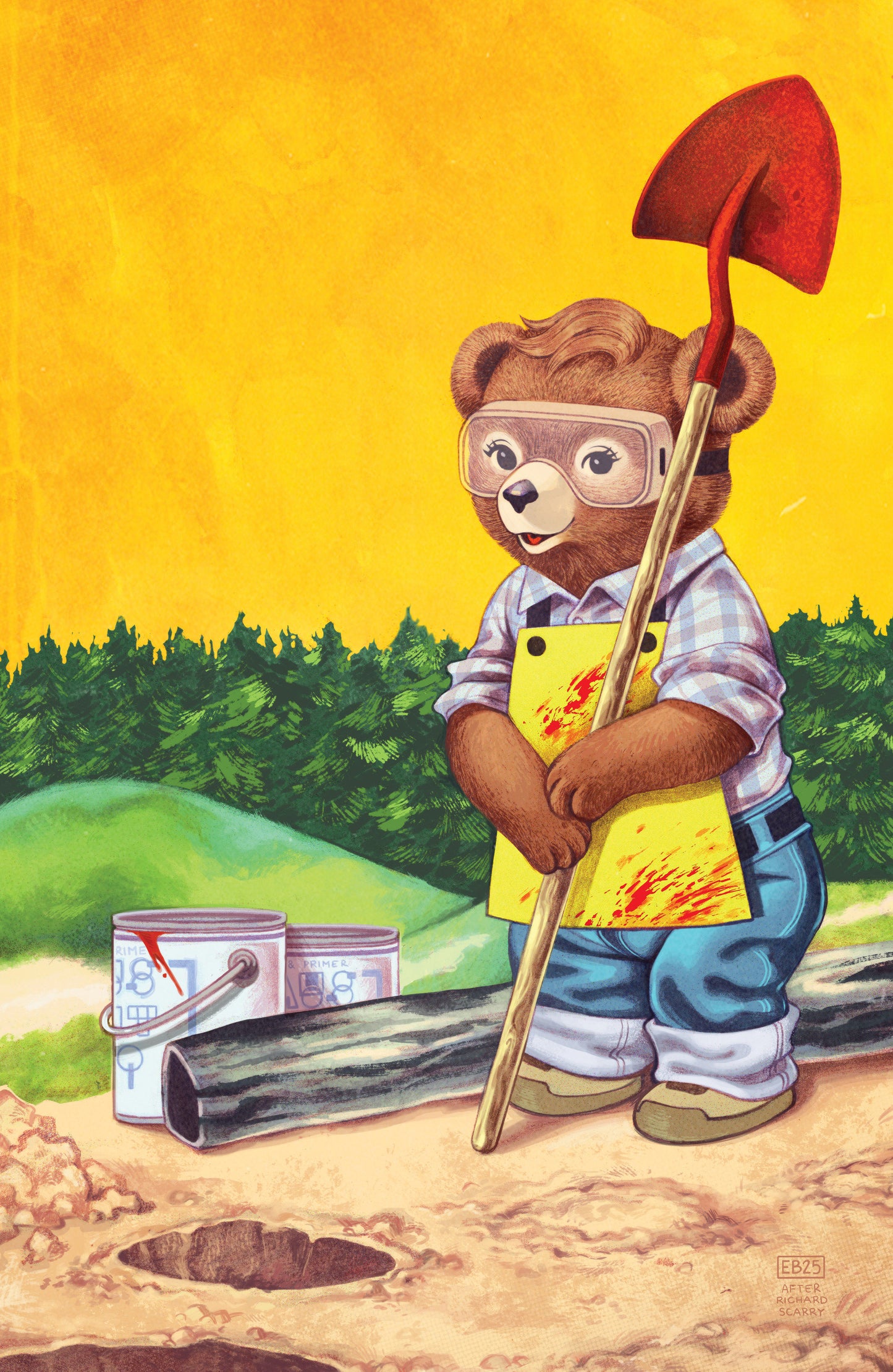 Beneath the Trees Where Nobody Sees: Rite of Spring #5 Variant RI 1:50 (Beals Storybook Variant Full Art)