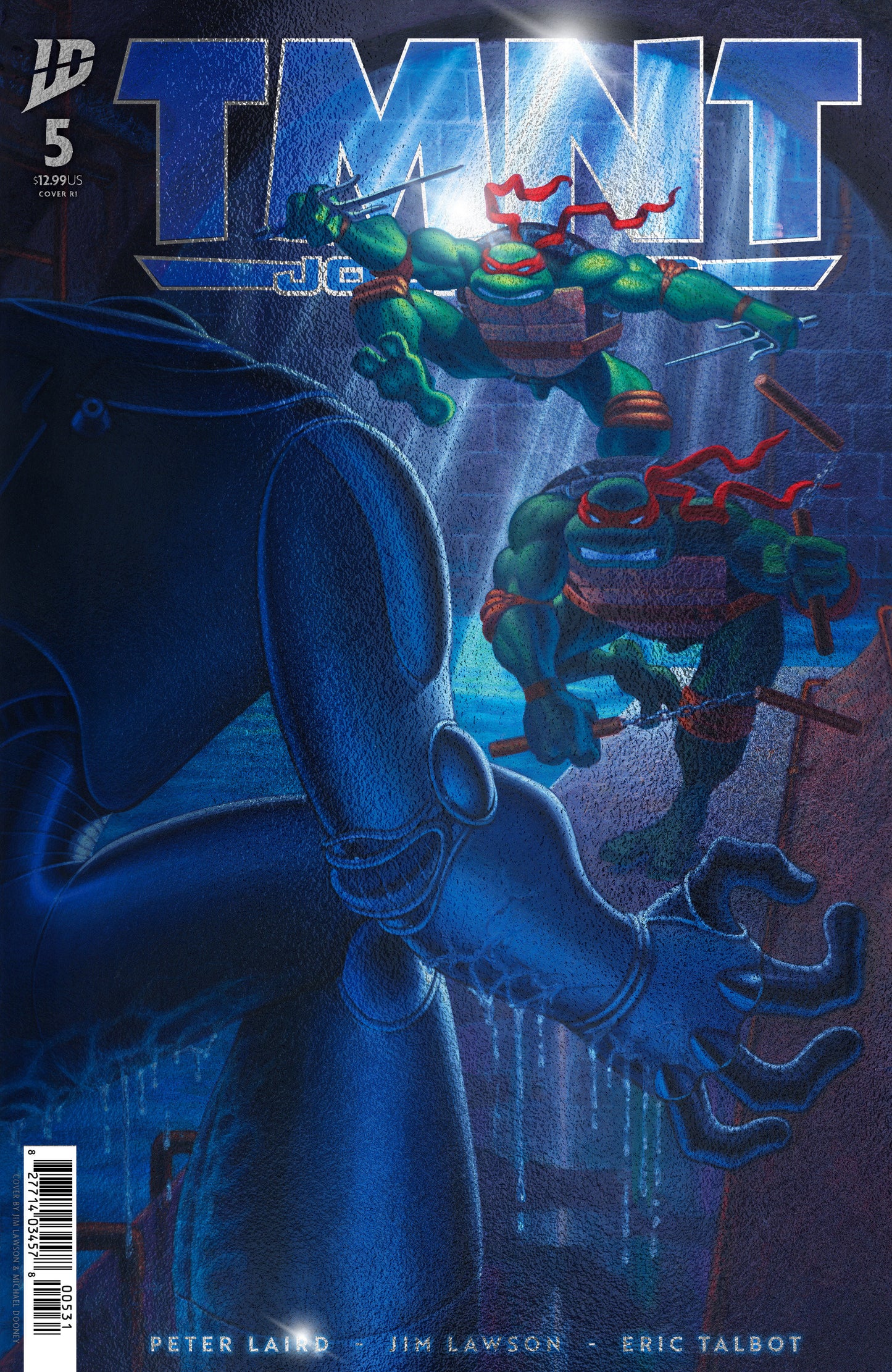 TMNT: Journeys #5 Variant RI 1:10 Foil (Dooney & Lawson)
