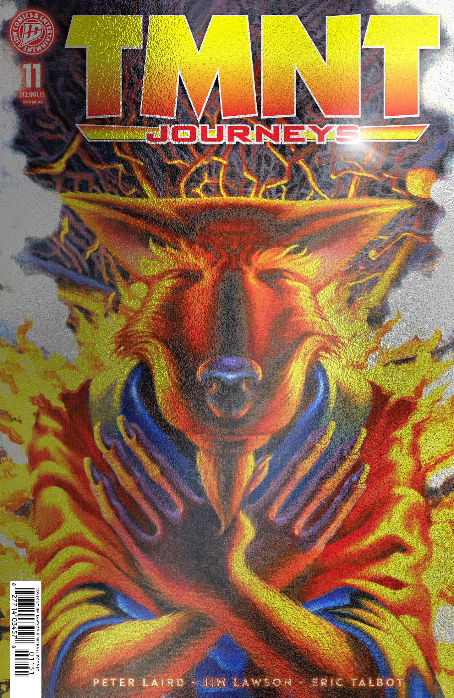 TMNT: Journeys #11 Variant RI 1:10 Foil (Dooney & Lawson)