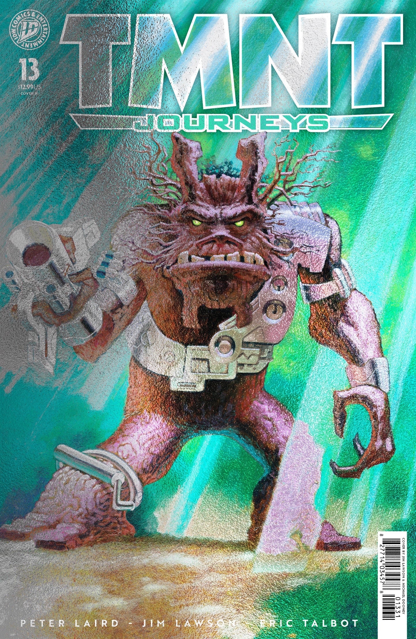 TMNT: Journeys #13 Variant RI 1:10 Foil (Dooney & Lawson)