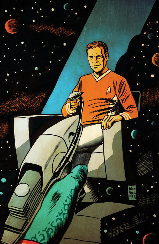 Star Trek: The Last Starship #9 Variant RI 1:10 (Francavilla Full Art)