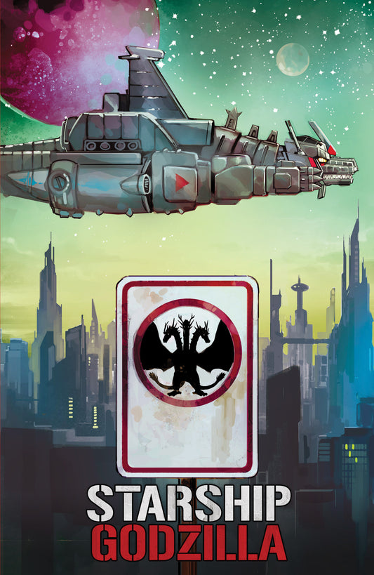 Starship Godzilla [Kai-Sei Era] #4 Variant RI 1:15 (Reis Movie Homage Cover)