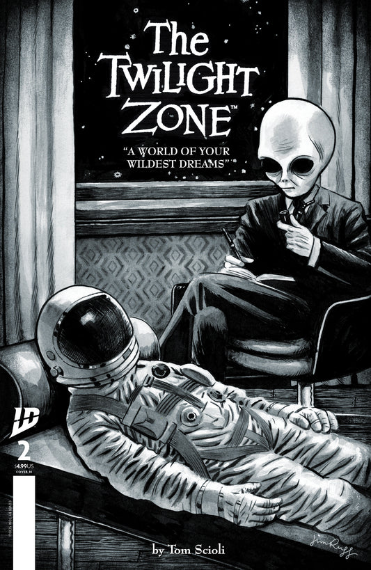 The Twilight Zone #2 Variant RI 1:15 (Rugg)
