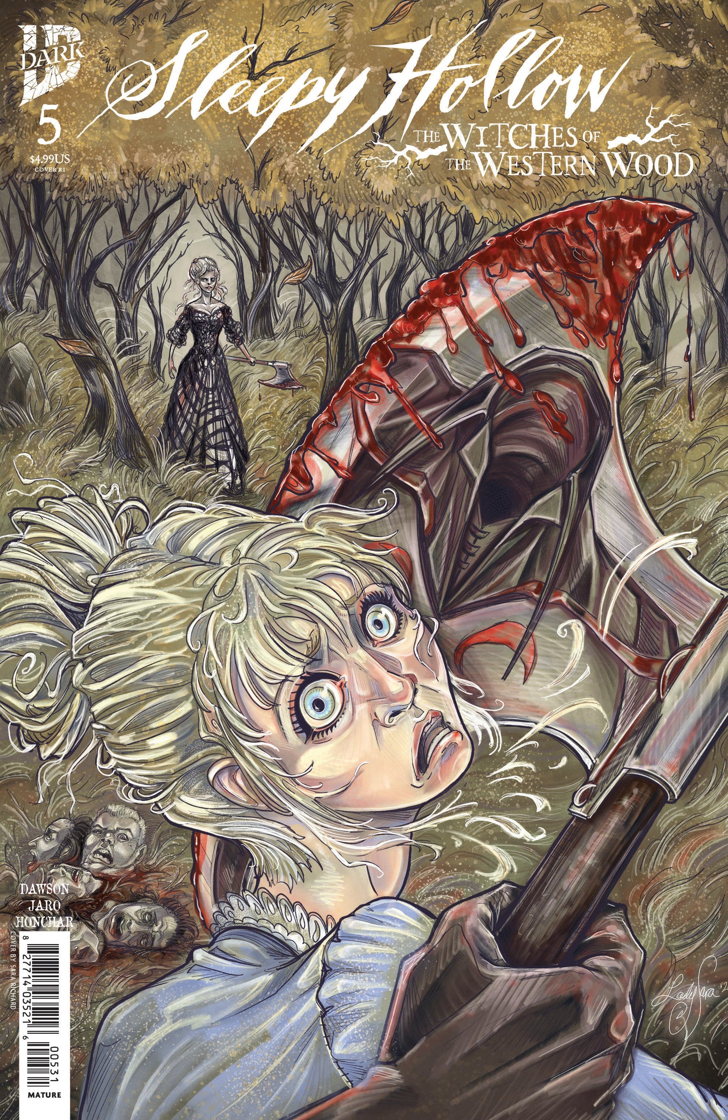 Sleepy Hollow: The Witches of the Western Wood #5 Variant RI 1:10 (Richard)