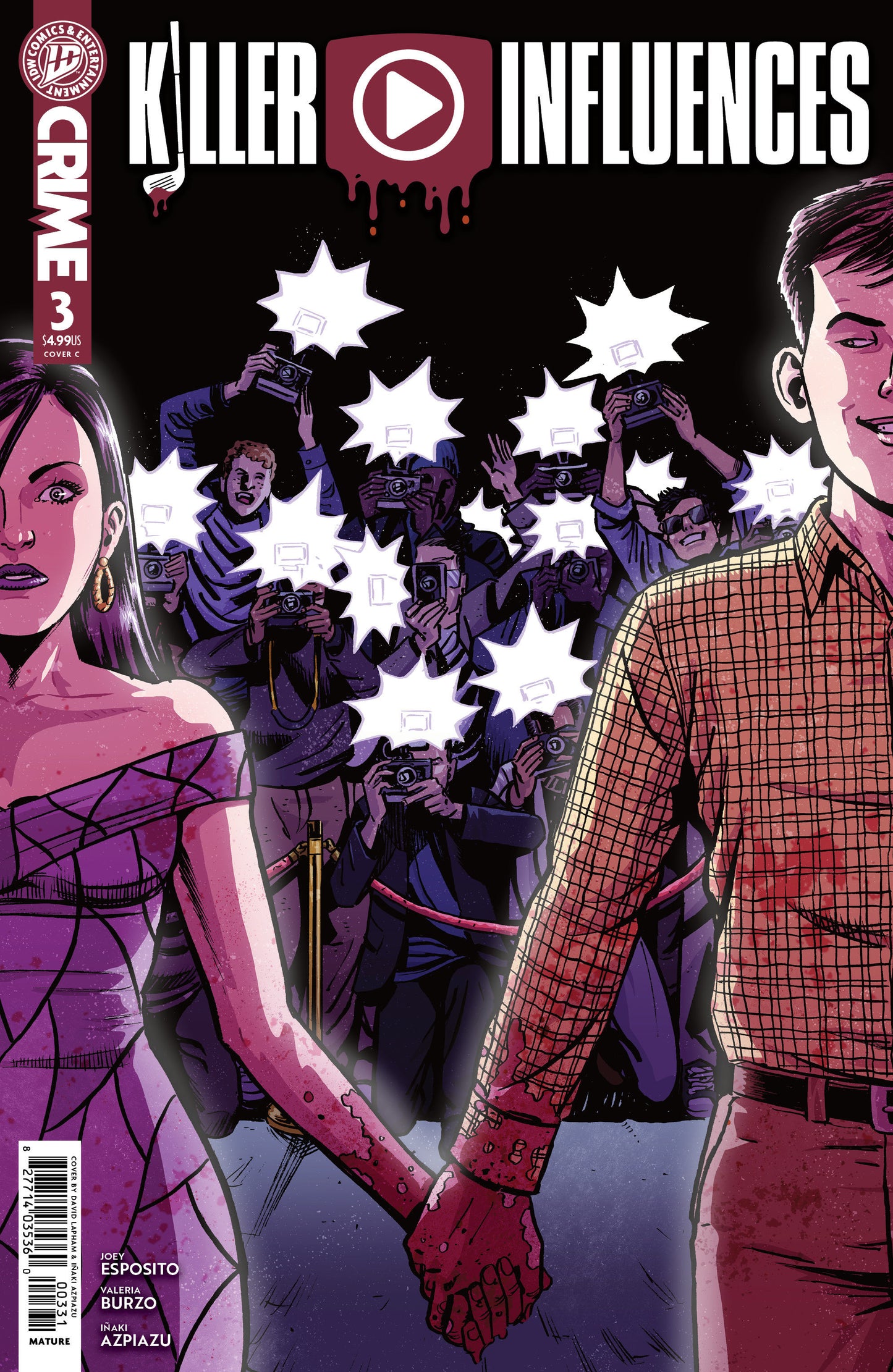 Killer Influences #3 Variant C (Lapham)