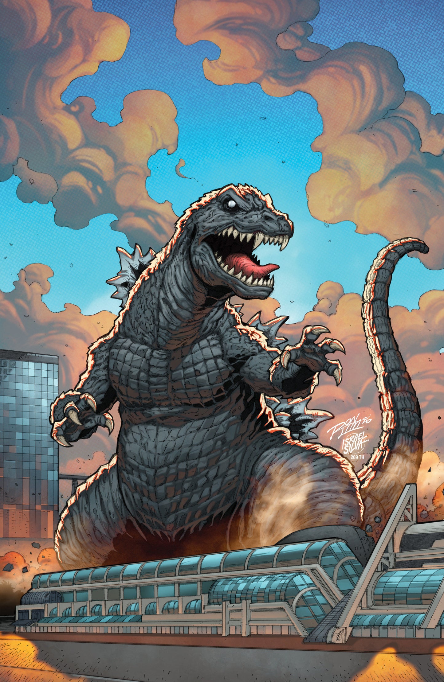 Godzilla Vs. America: San Diego Variant RI 1:10 (Lim Full Art)