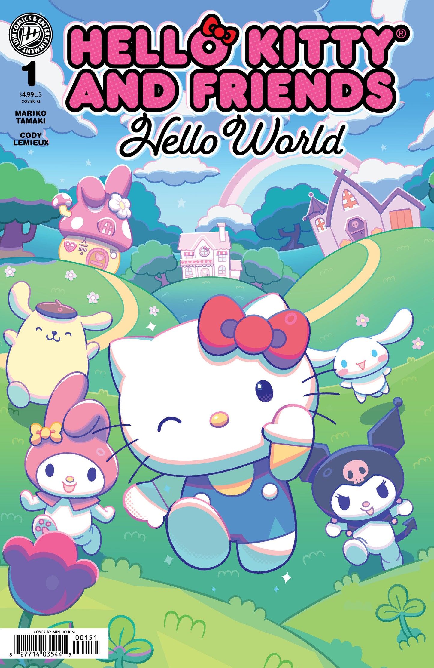 Hello Kitty and Friends: Hello World! #1 Variant RI 1:25 (Kim)