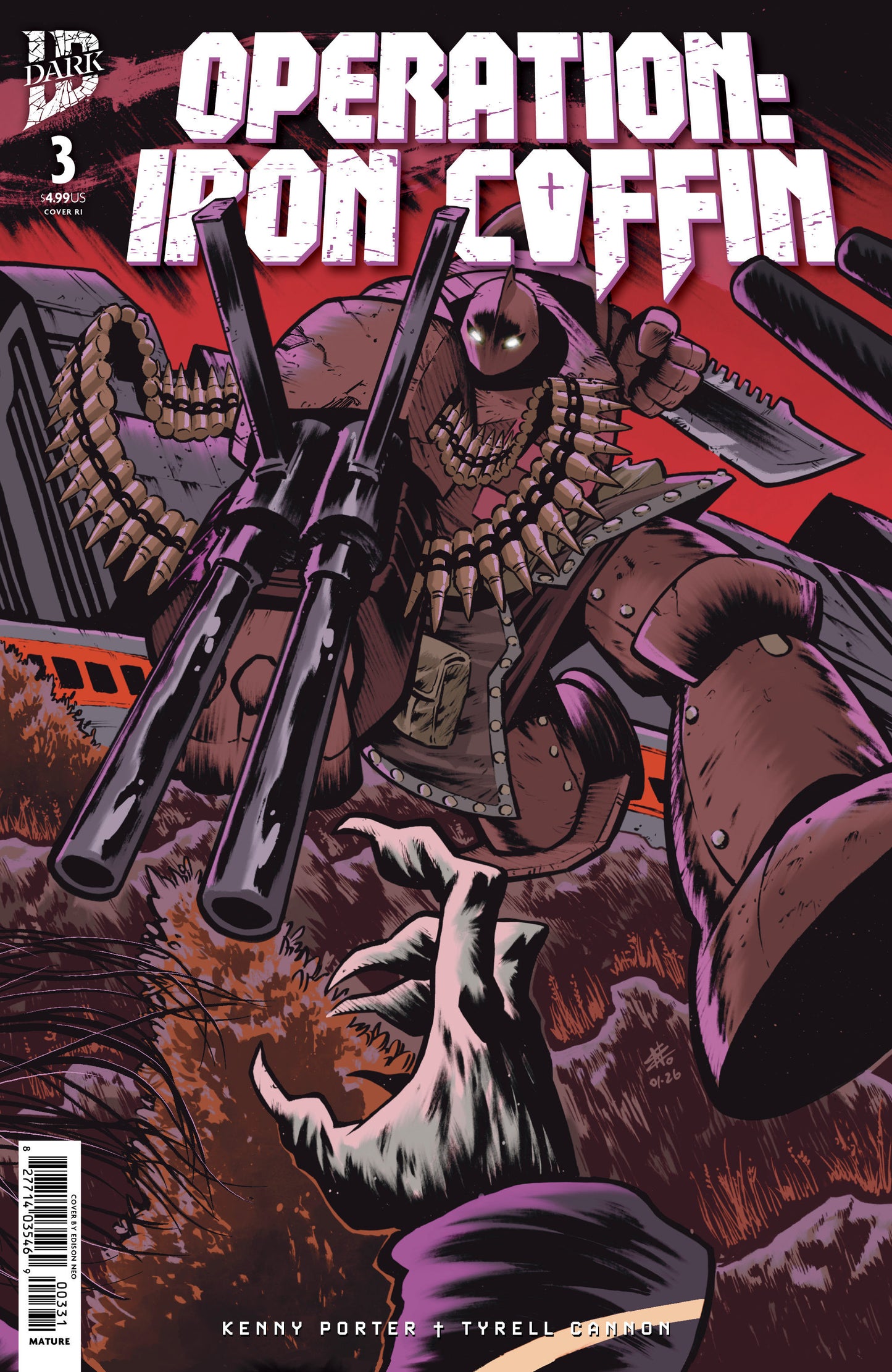 Operation: Iron Coffin #3 Variant RI 1:10 (Neo Connecting Variant)