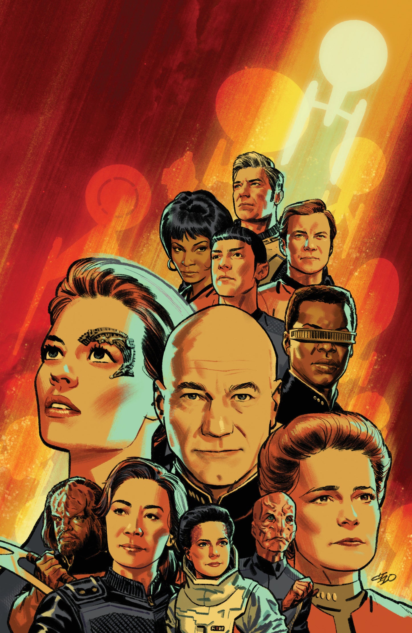 Star Trek: 60th Anniversary Special Variant RI 1:25 (Cho Full Art)