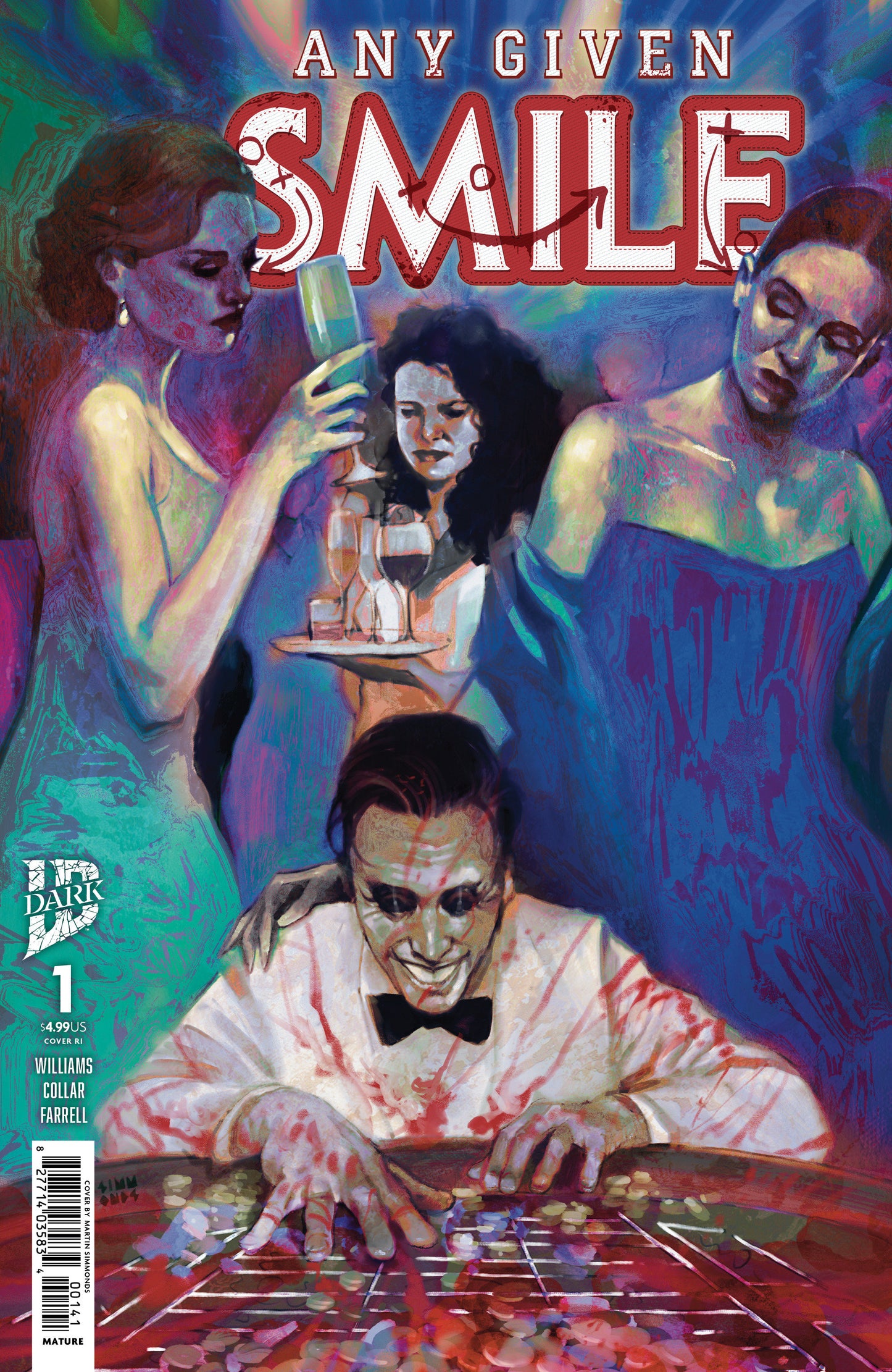Smile: Any Given Smile #1 Variant RI 1:15 (Simmonds)
