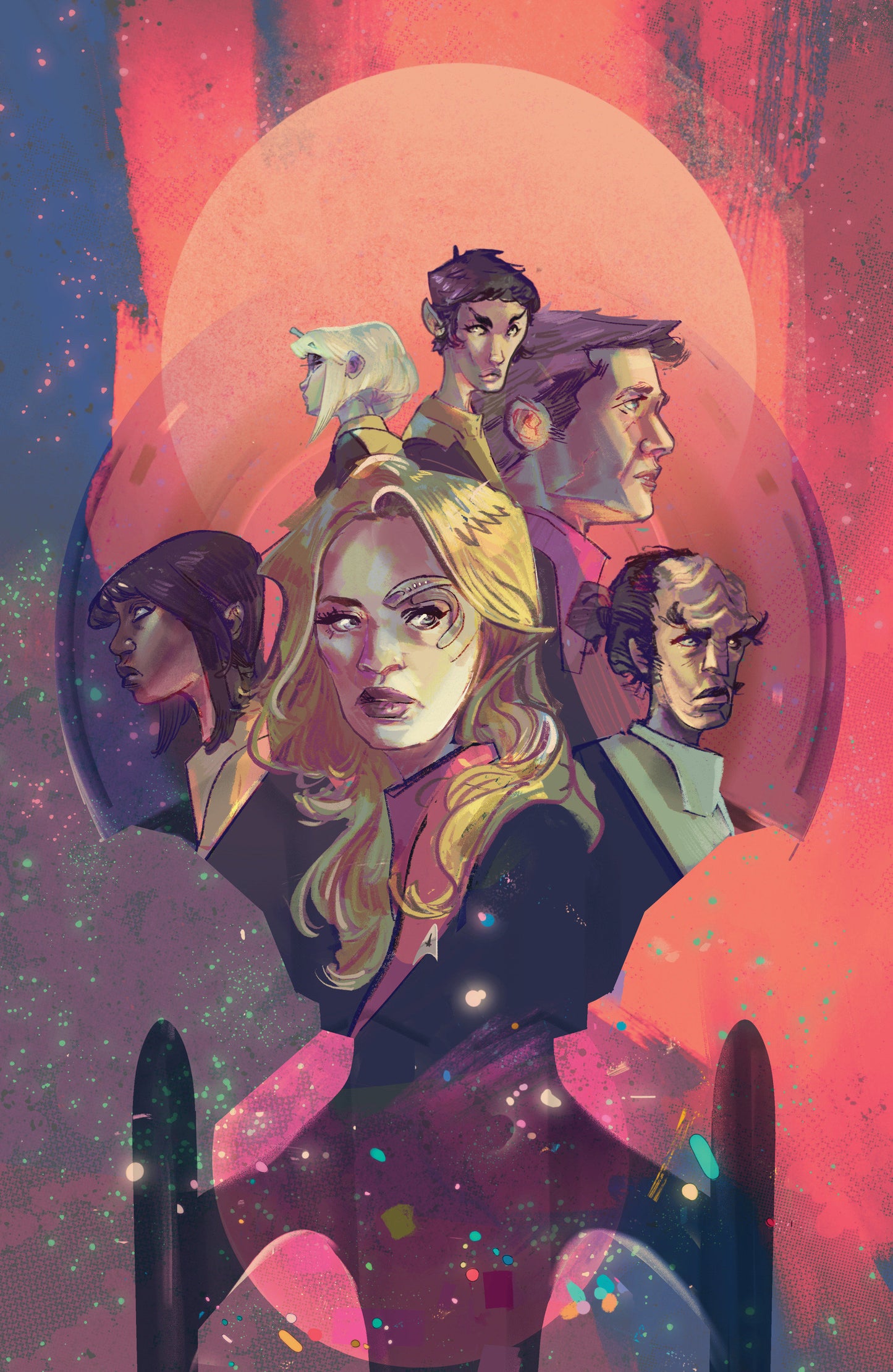 Star Trek (2026) #1 Variant RI 1:75 (Menheere Full Art)