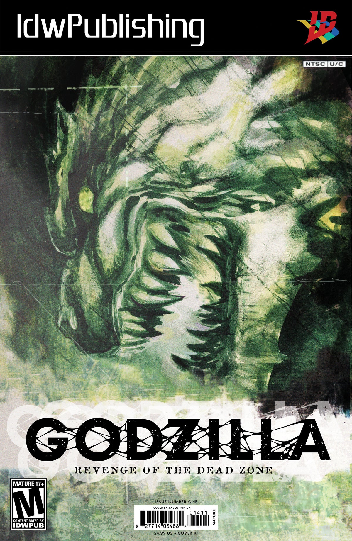 Godzilla: Revenge of the Deadzone [Kai-Sei Era] #1 Variant RI (10) (Tunica Videogame Homage Variant)