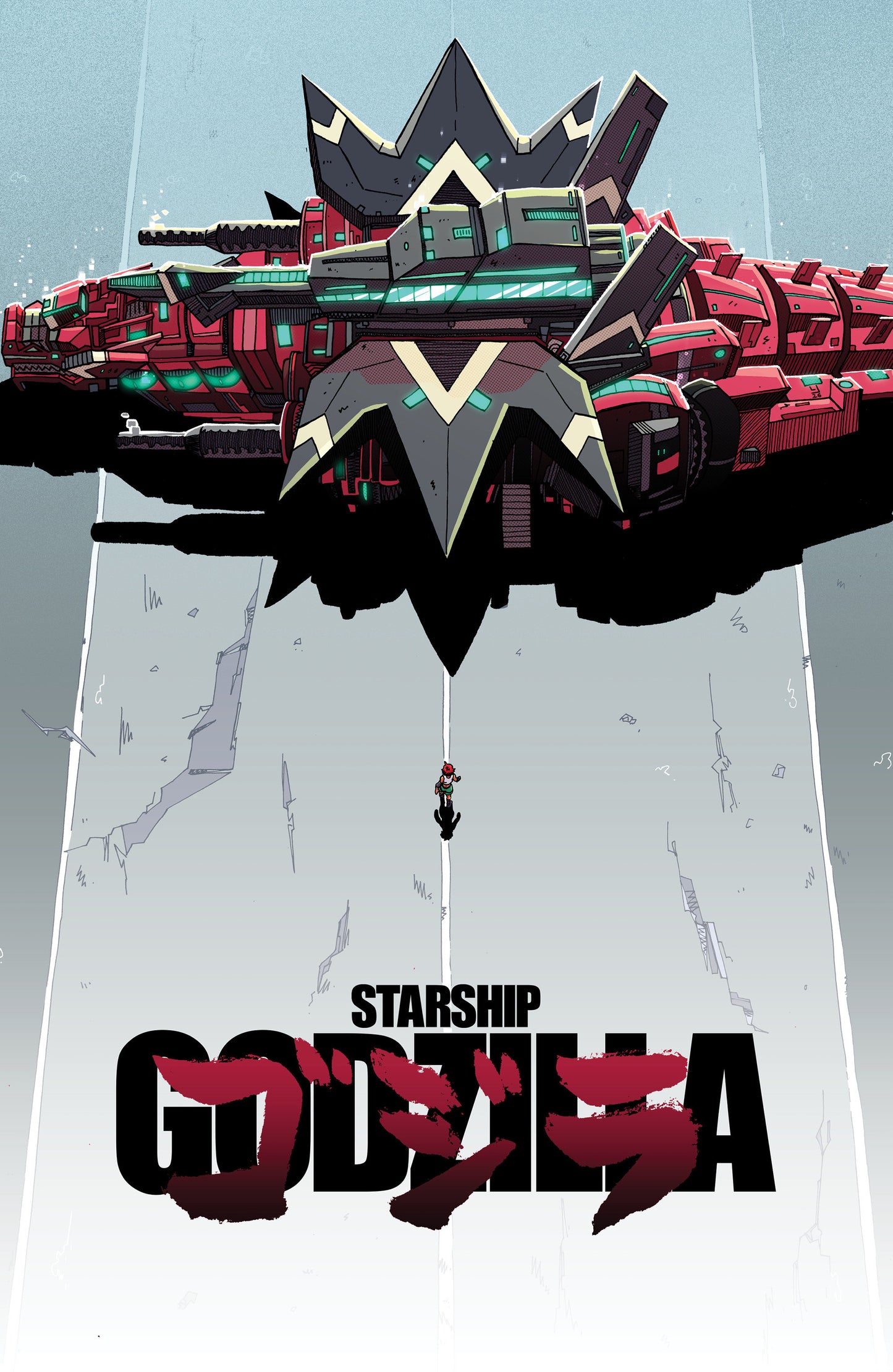 Starship Godzilla: Invasion X [Kai-Sei Era] #1 Variant RI 1:10 (Joyce Movie Homage Cover)