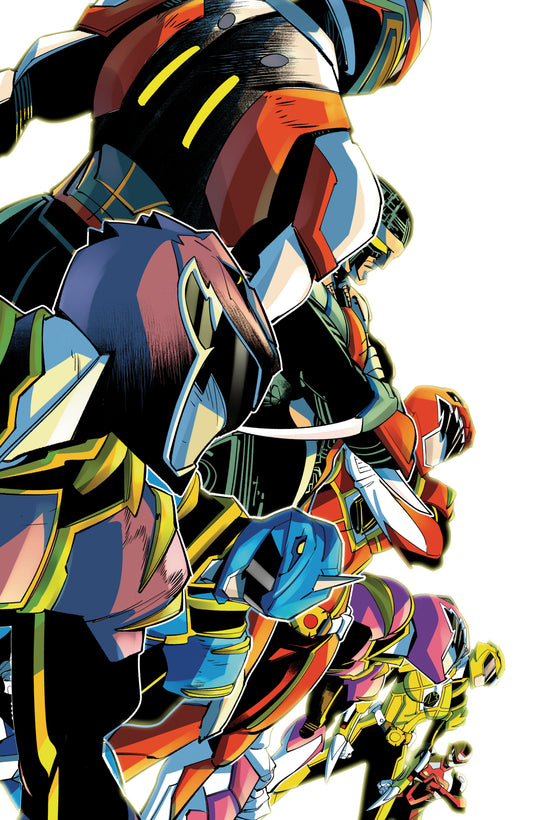 Power Rangers Prime #12 G 1:25 INCV (Full Art, Di Nicuolo)
