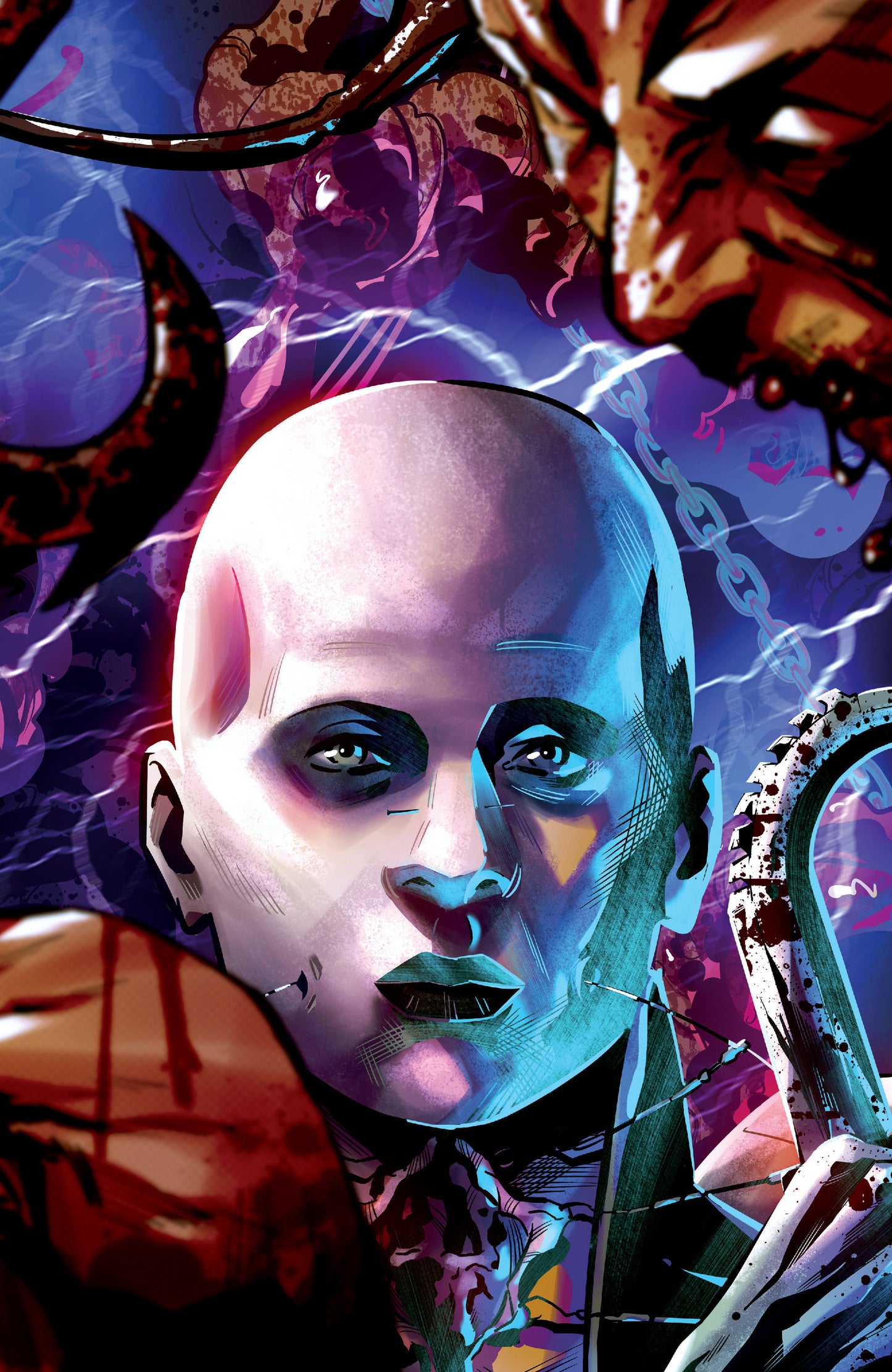 Hellraiser: Resurrections - The Deep Gospel #1 D 1:10 INCV (Full Art, Sabbatini)