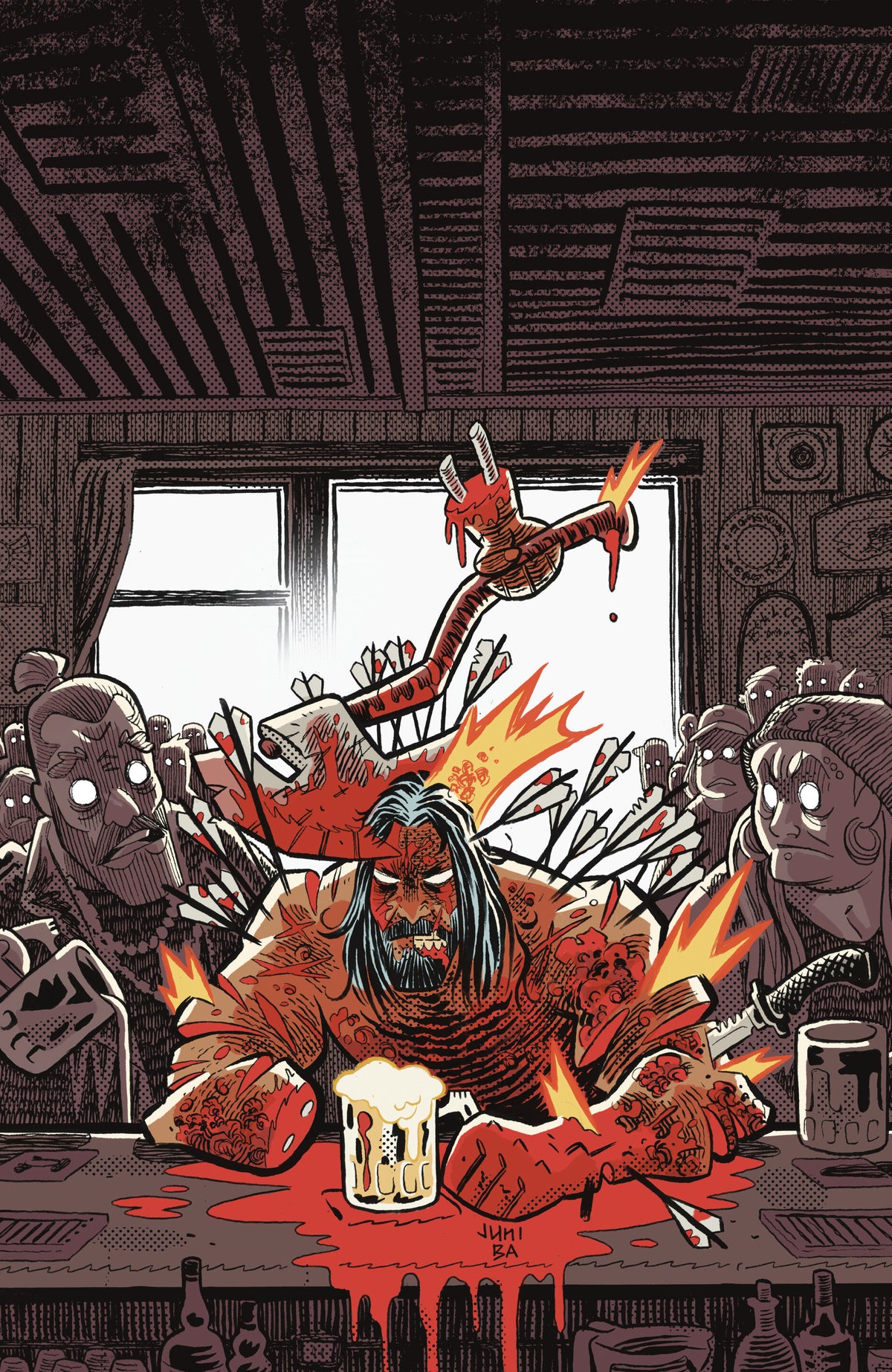 BRZRKR: City of Darkness #1 G 1:30 INCV (Full Art, Ba)